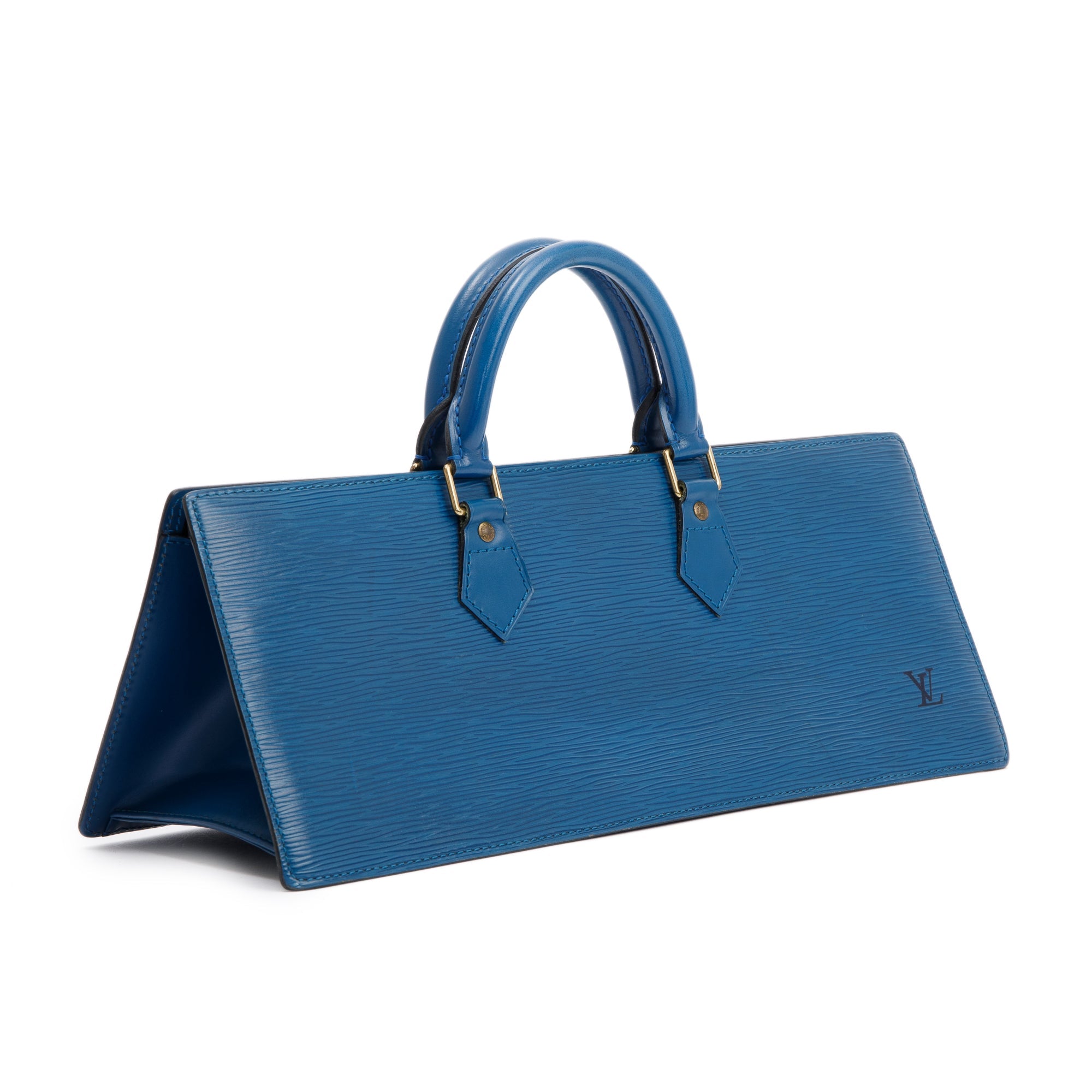 Louis Vuitton Blue Epi Sac Triangle