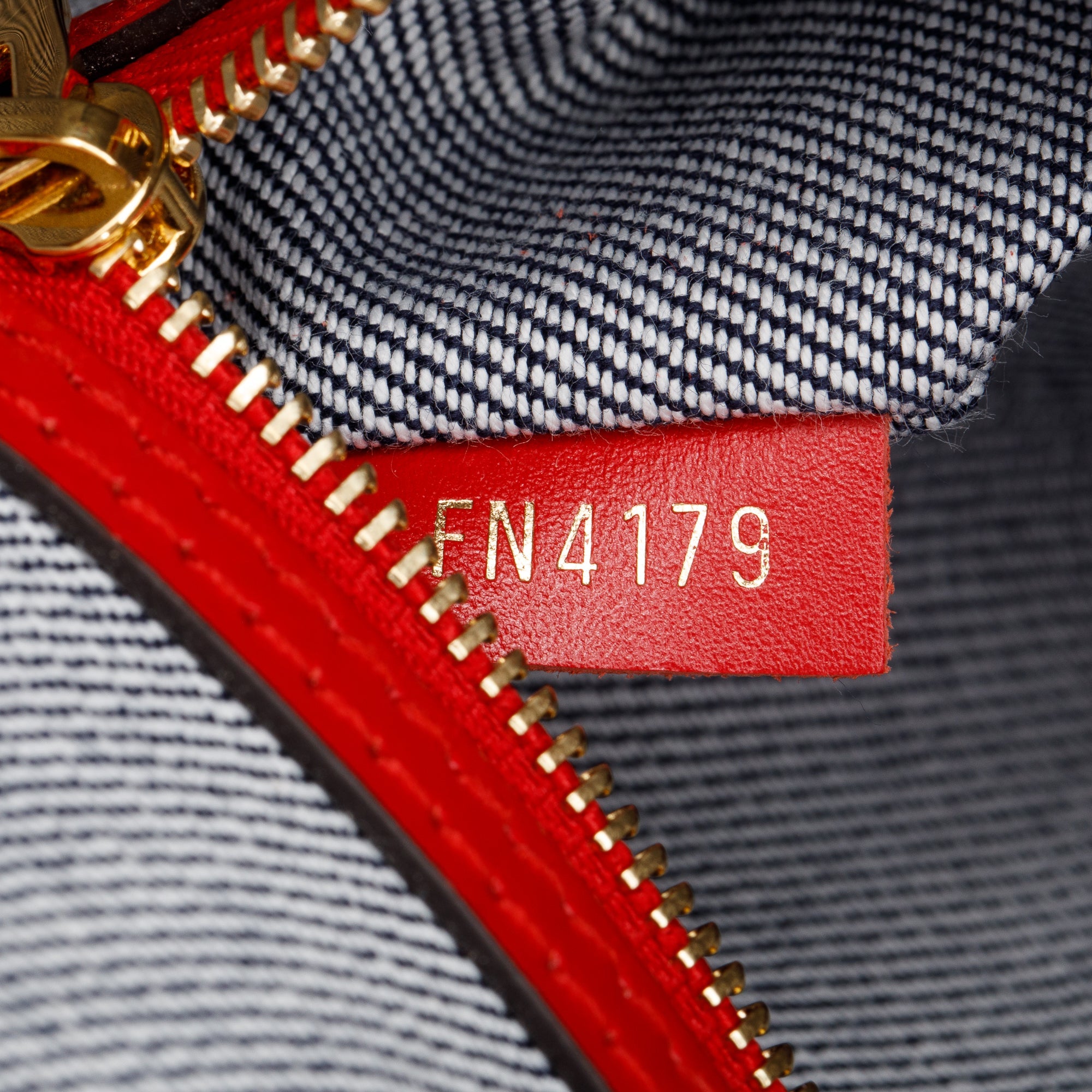 Louis Vuitton Blue Monogram Damier Denim OnTheGo GM w/ Box & Receipt