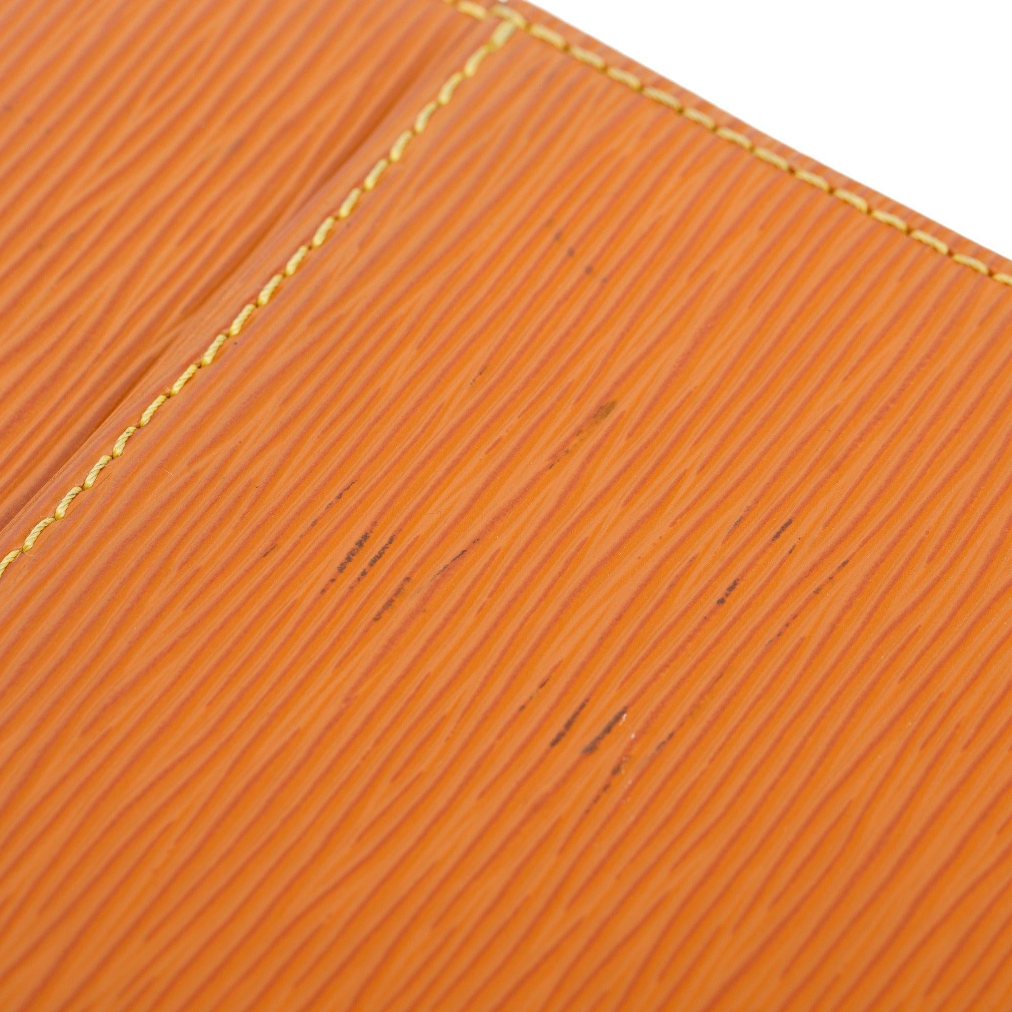 Louis Vuitton Brown Epi Leather Serviette Ambassadeur Briefcase