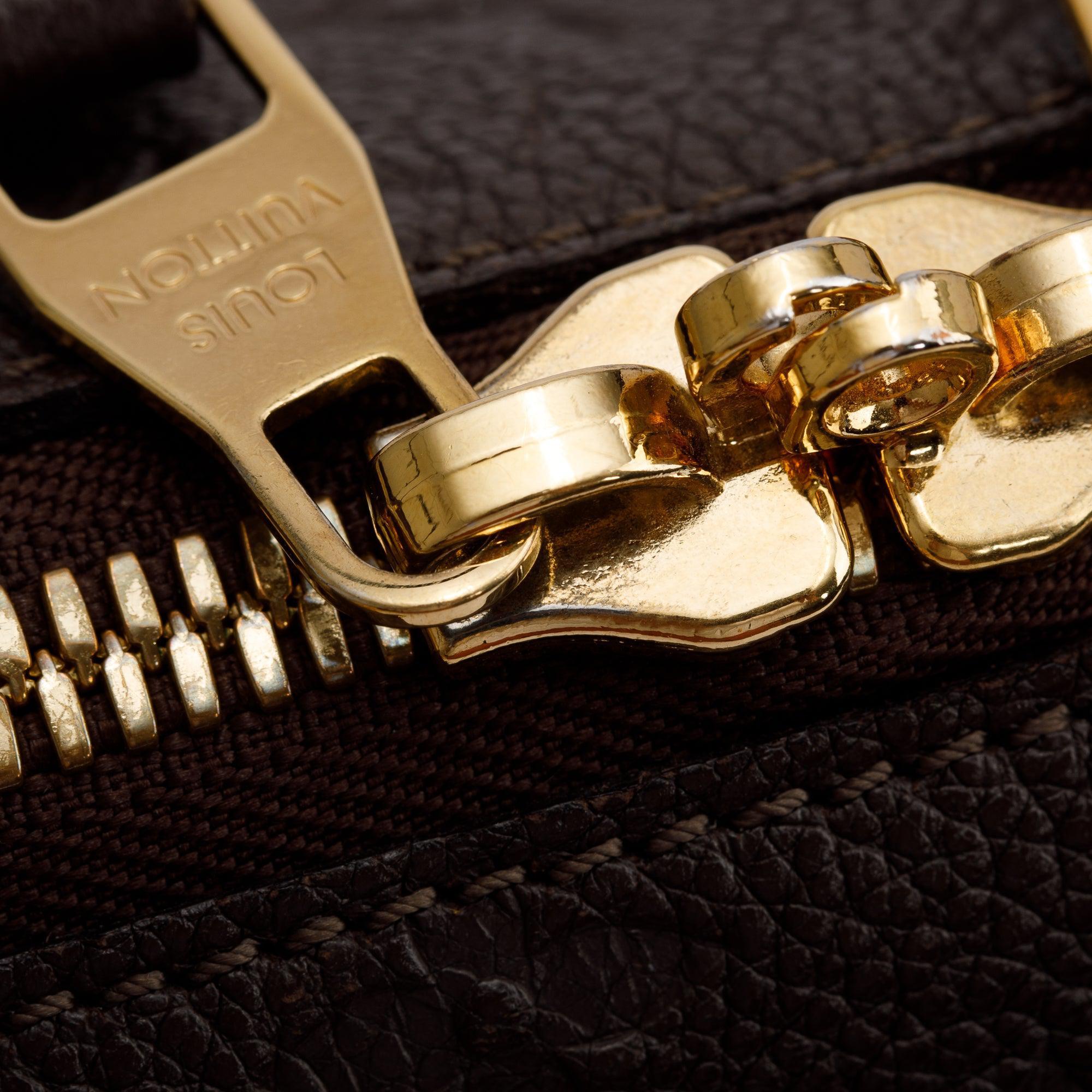 Louis Vuitton Brown Monogram Empreinte Lumineuse PM Bag w/ Strap