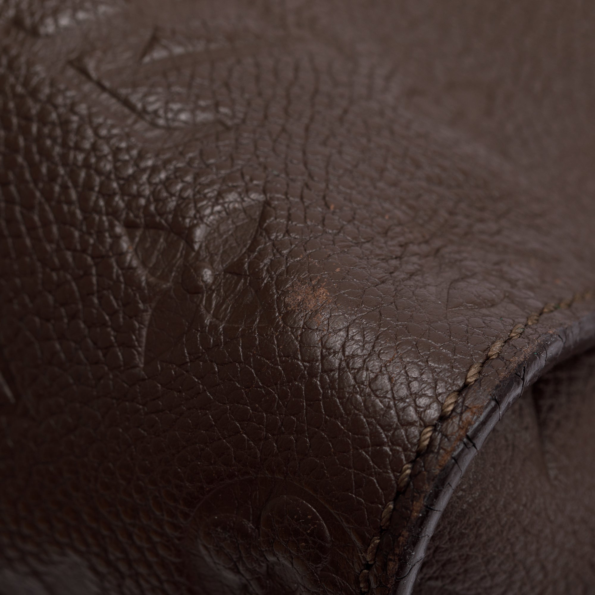 Louis Vuitton Brown Monogram Empreinte Lumineuse PM Bag w/ Strap