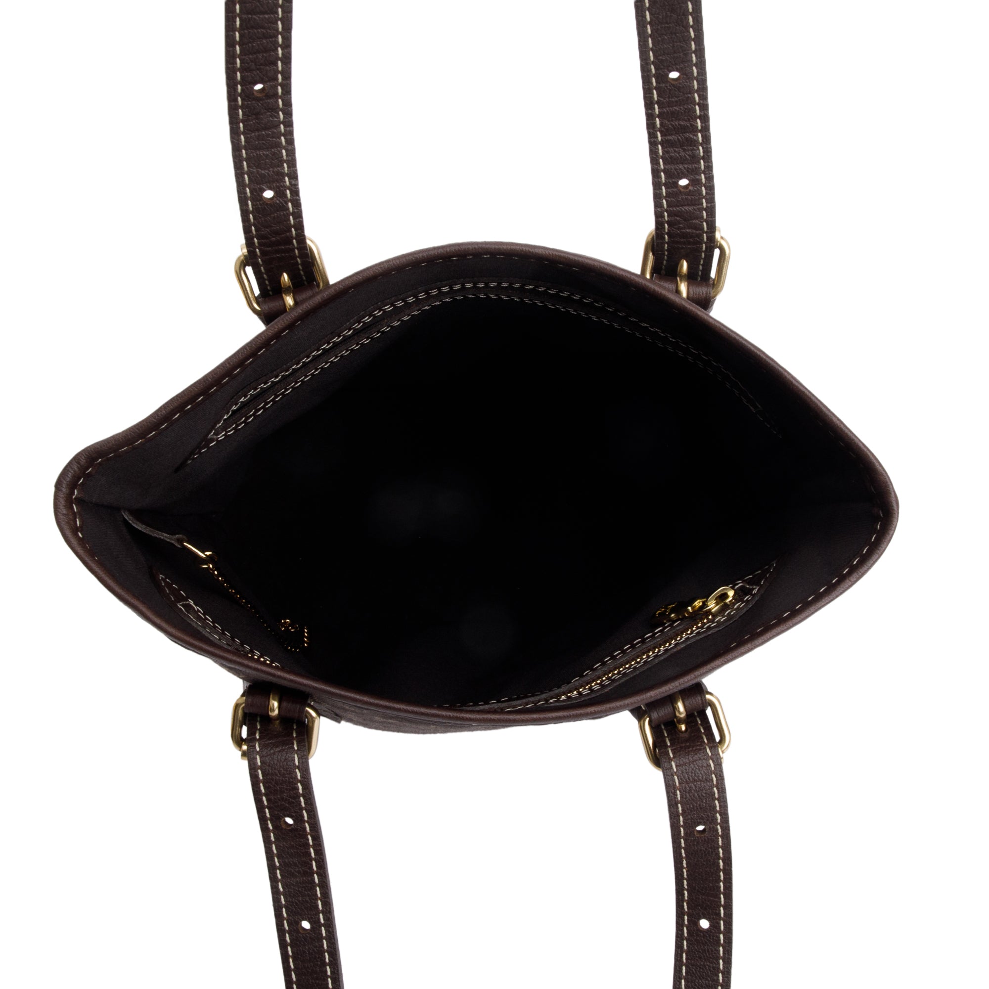 Louis Vuitton Brown Monogram Mini Lin Petit Bucket Bag