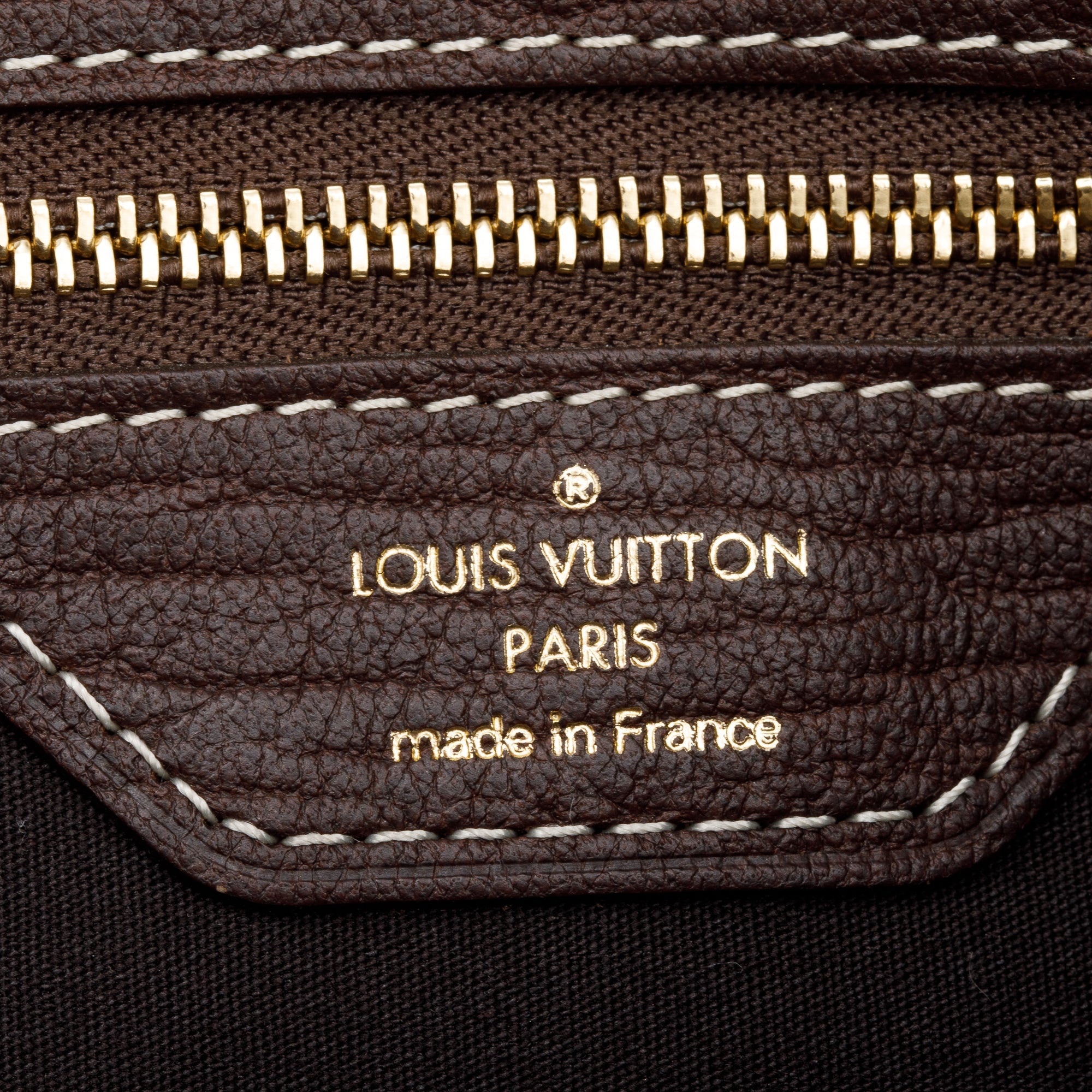 Louis Vuitton Brown Monogram Mini Lin Petit Bucket Bag