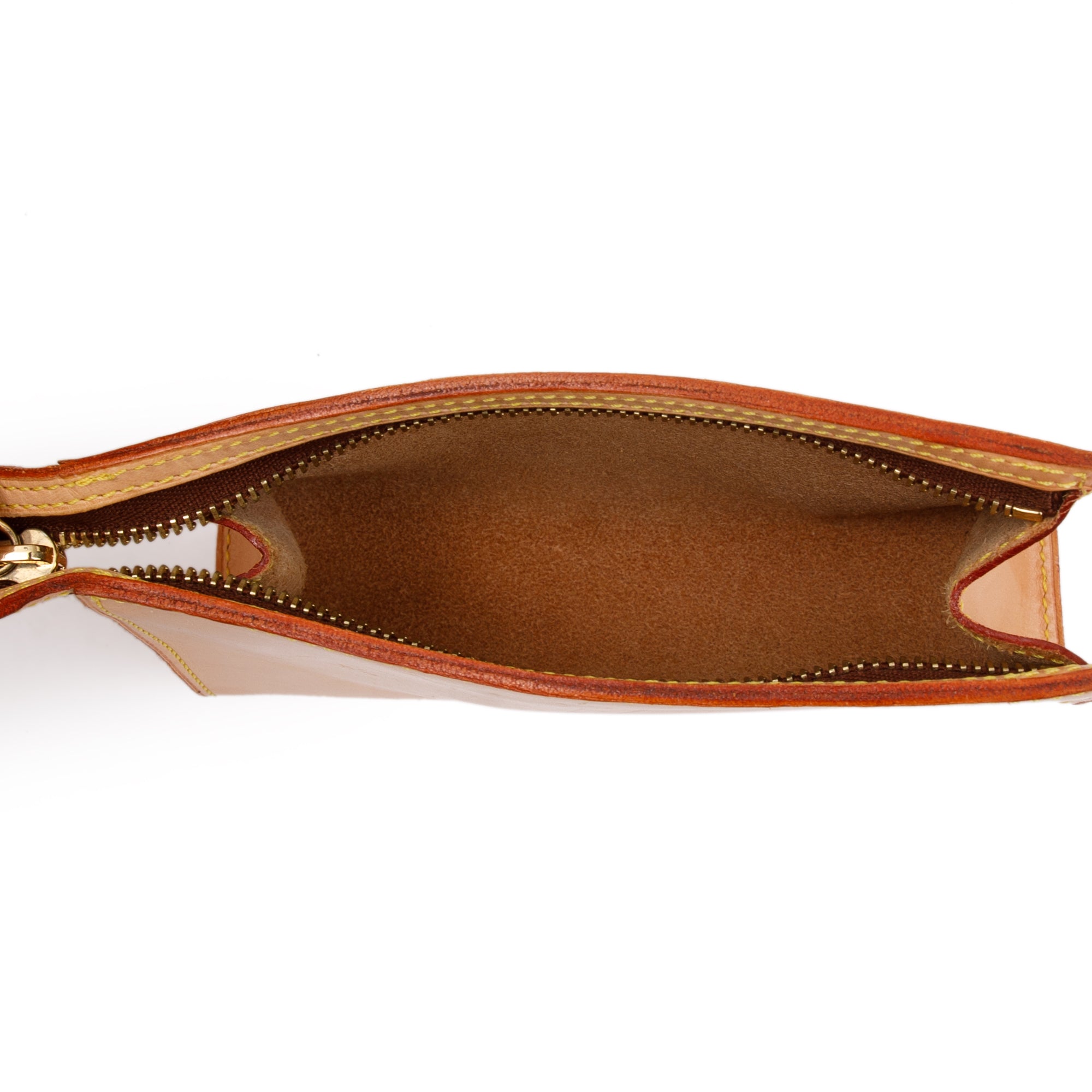 Louis Vuitton Brown Monogram Vinyl Cabas Sac Ambre PM Tote w/ Pouch