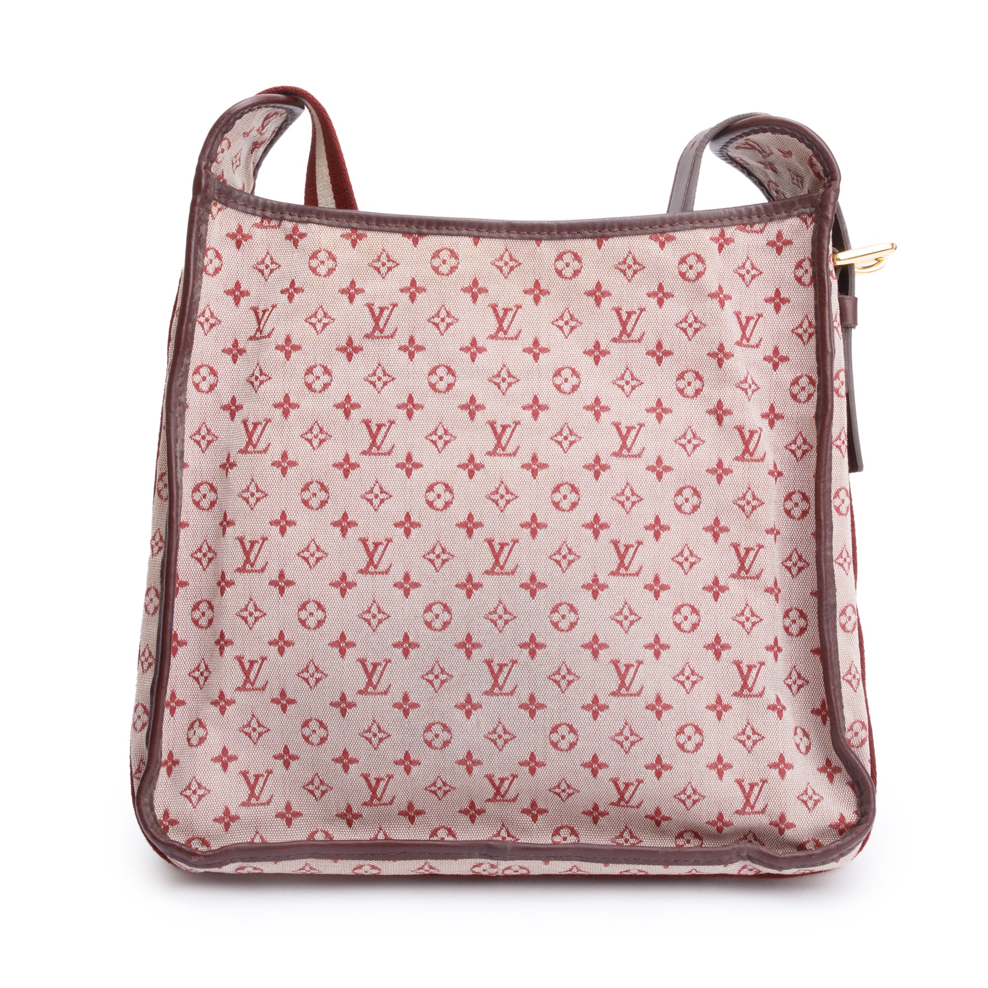 Louis Vuitton Burgundy Idylle Monogram Mini Lin Mary Kate Besace