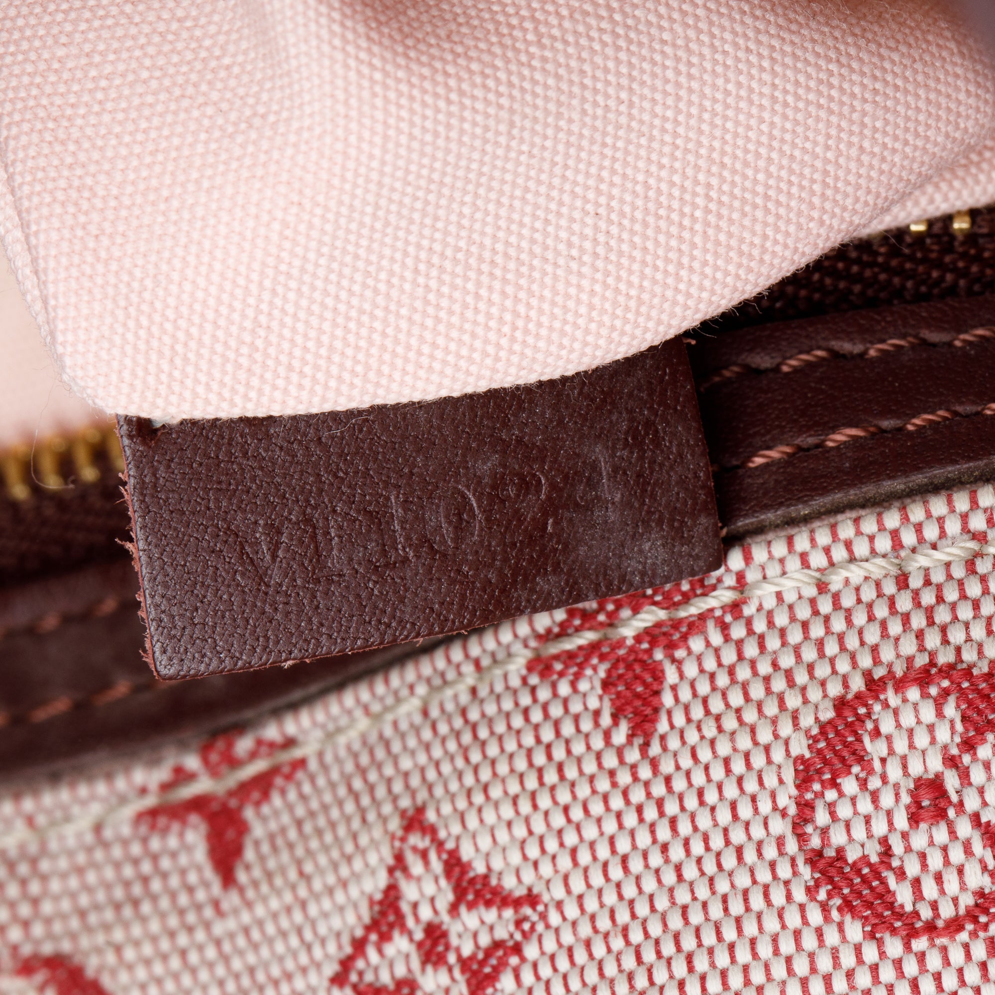 Louis Vuitton Burgundy Idylle Monogram Mini Lin Mary Kate Besace