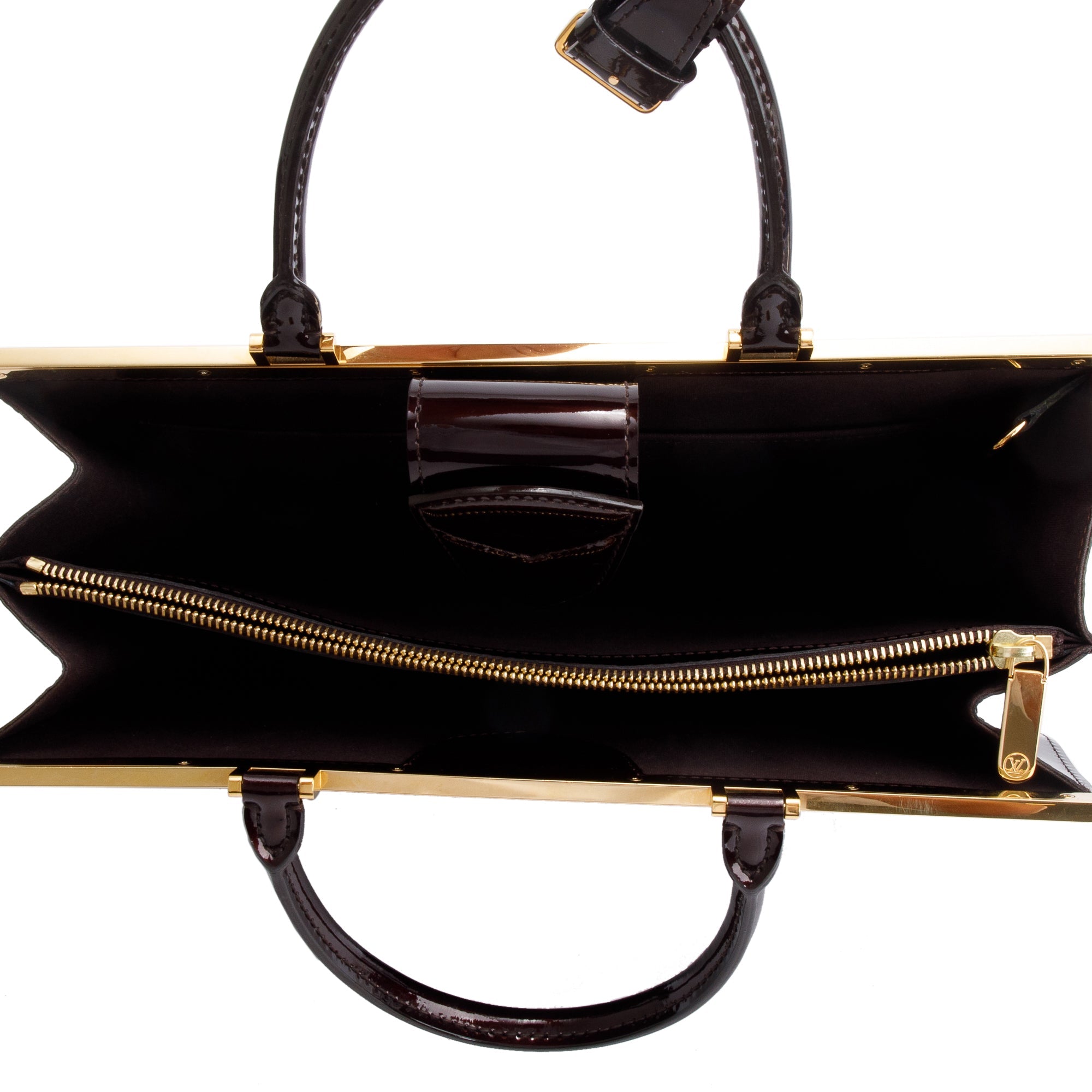 Louis Vuitton Burgundy Vernis Leather Deesee GM