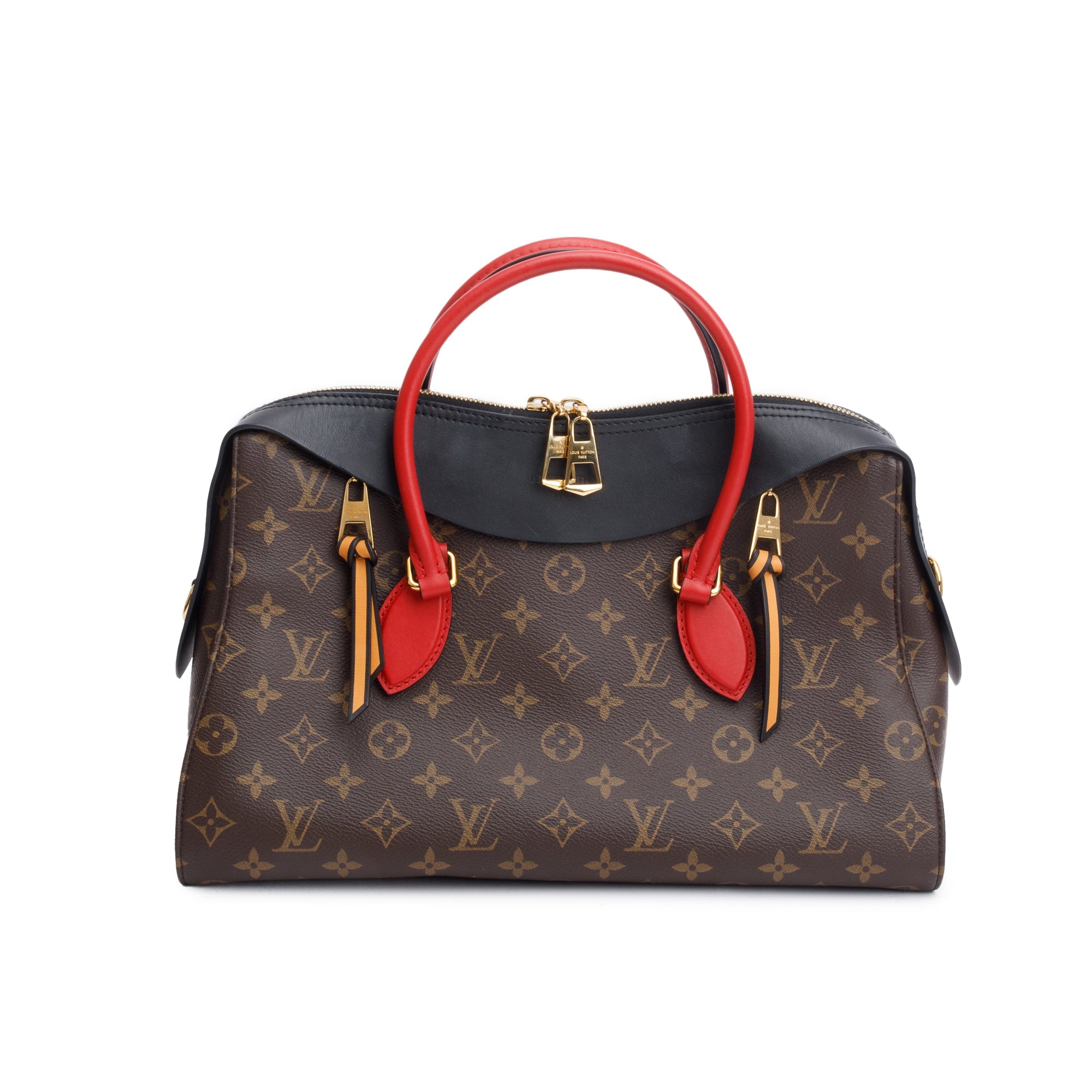 Louis Vuitton Caramel Leather Monogram Tuileries w/ Strap