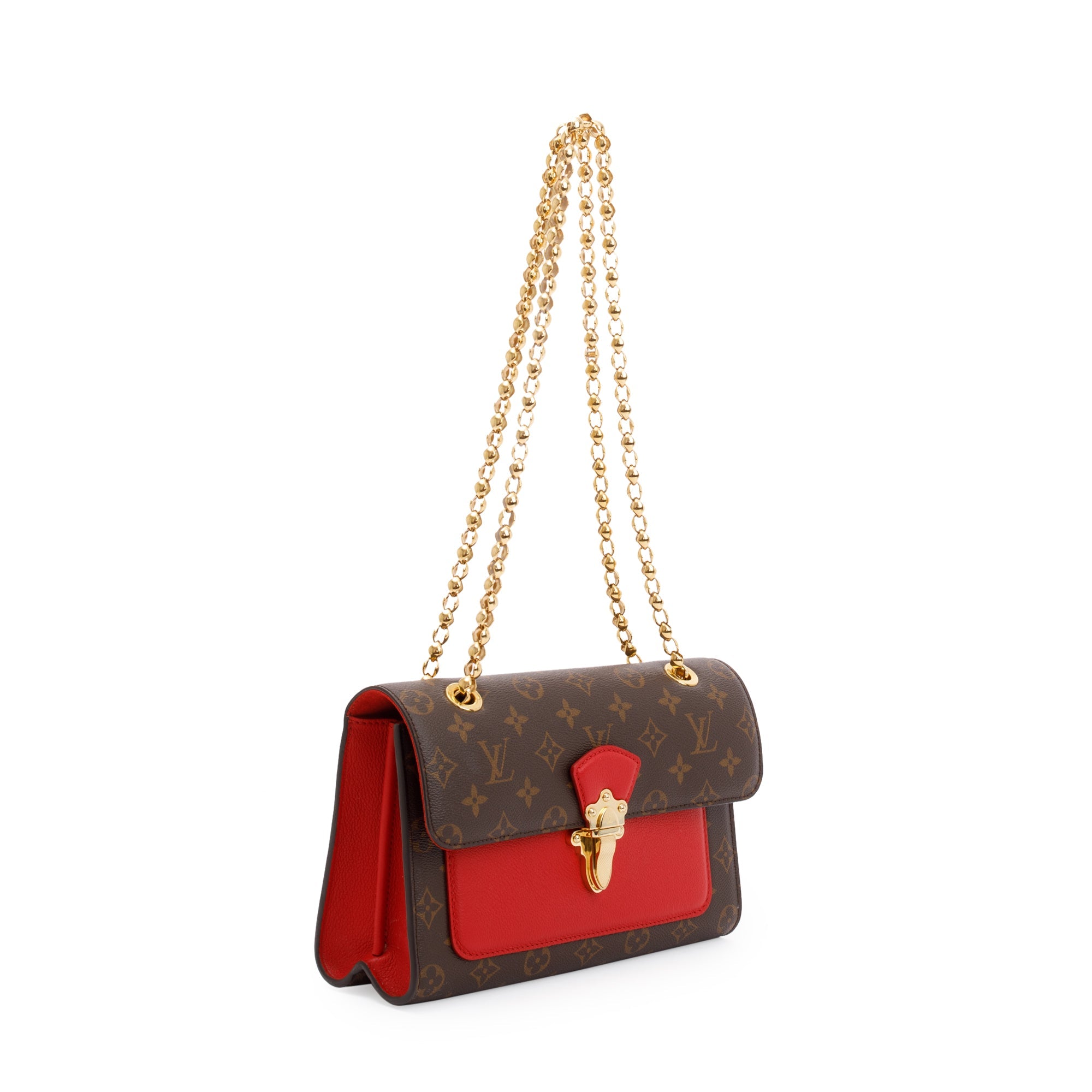 Louis Vuitton Cerise Monogram Victoire Chain Bag