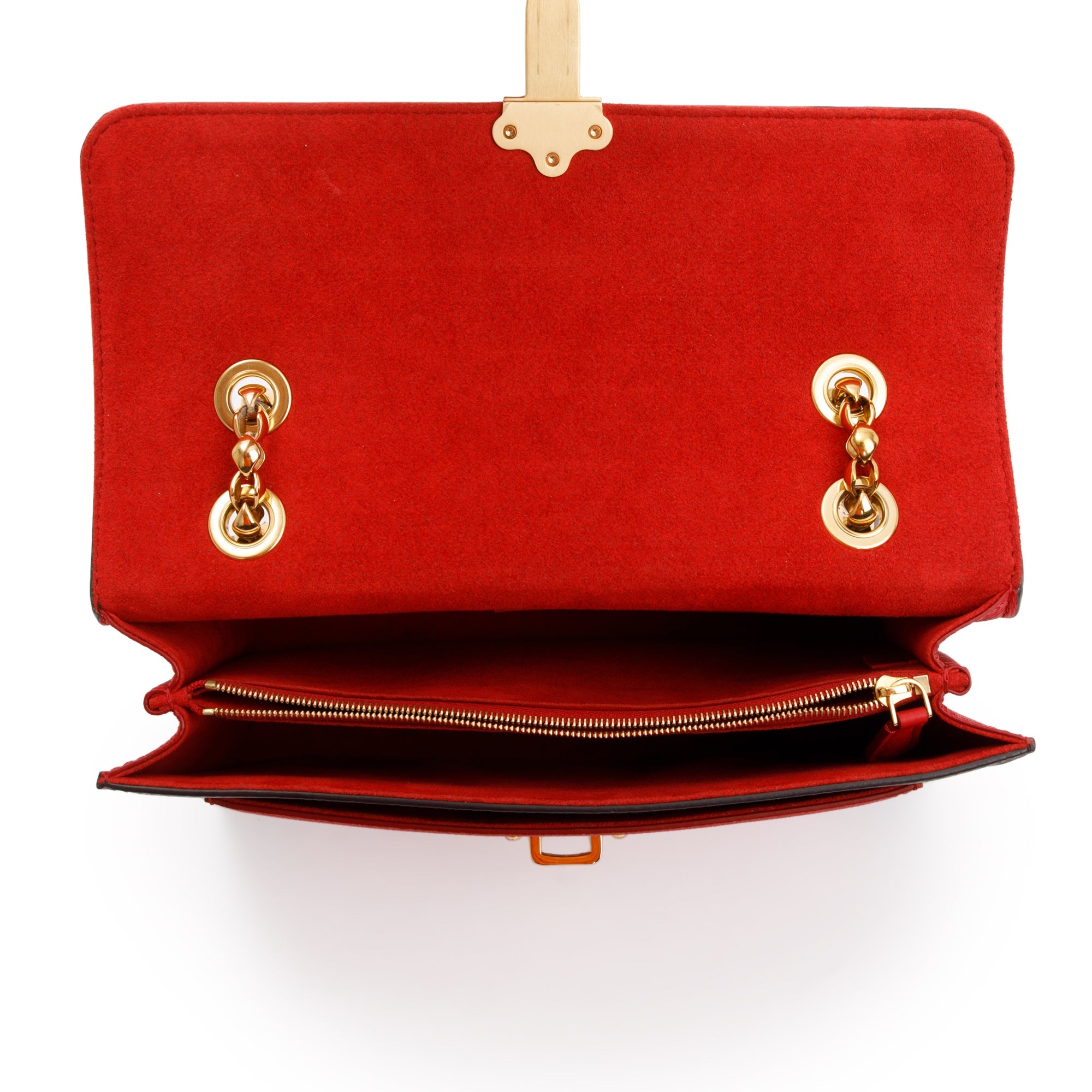 LV Louis Vuitton Victoire Chain Handbag Monogram Leather Shoulder
