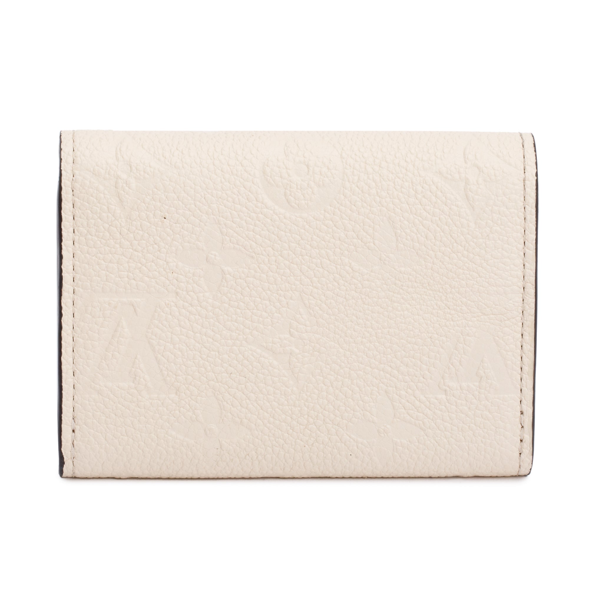Louis Vuitton Creme Monogram Empreinte Rosalie Coin Purse