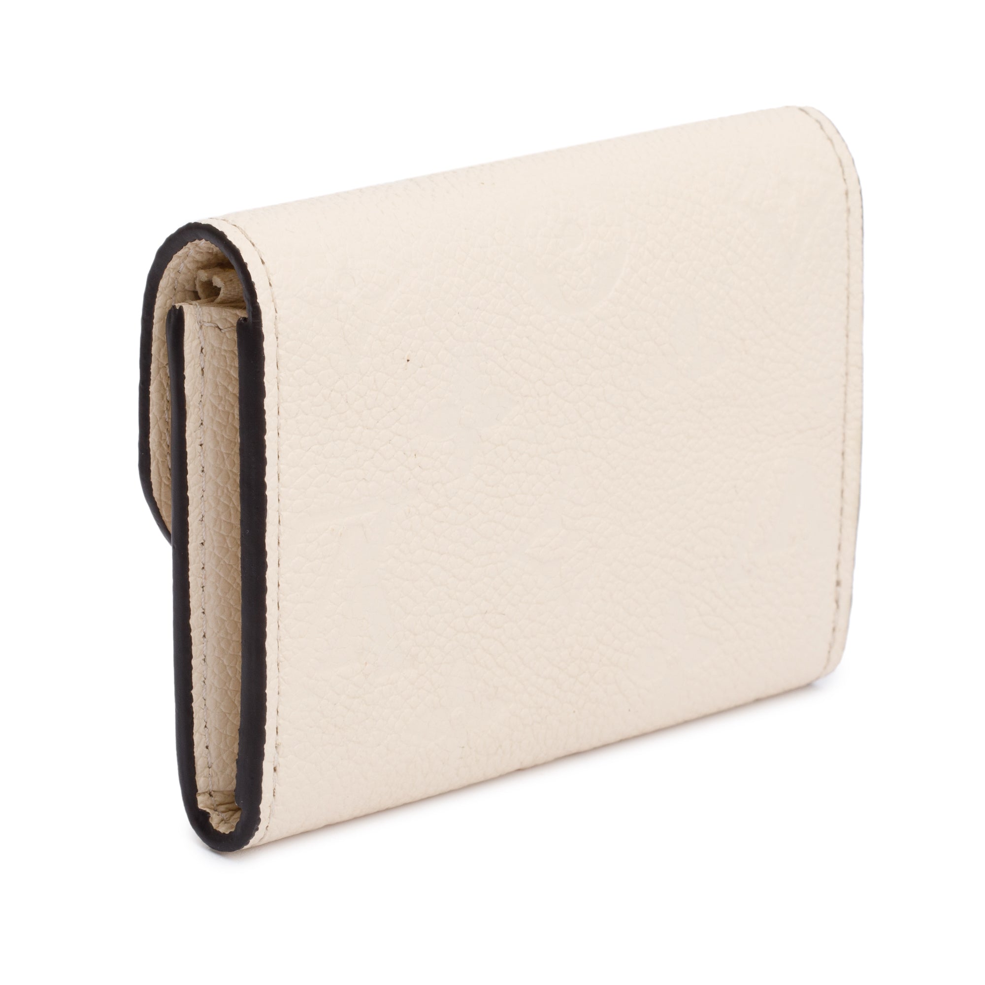 Louis Vuitton Creme Monogram Empreinte Rosalie Coin Purse