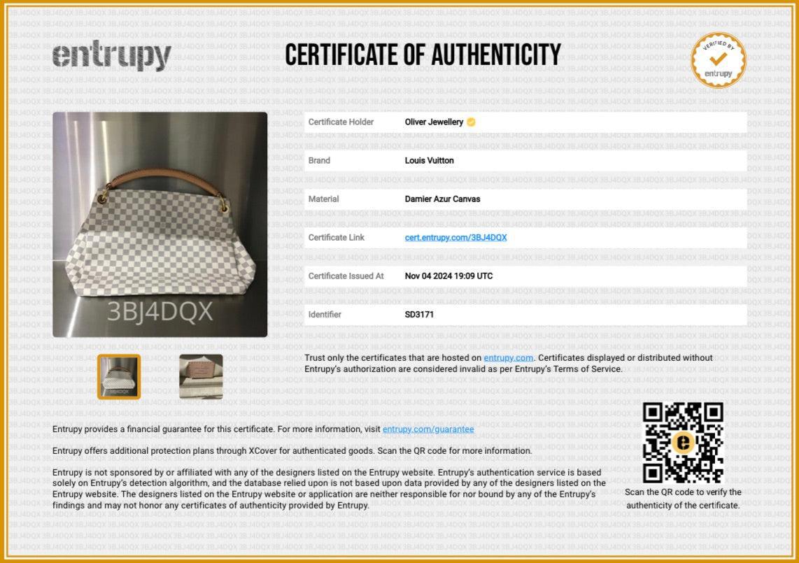 Louis Vuitton Damier Azur Artsy MM