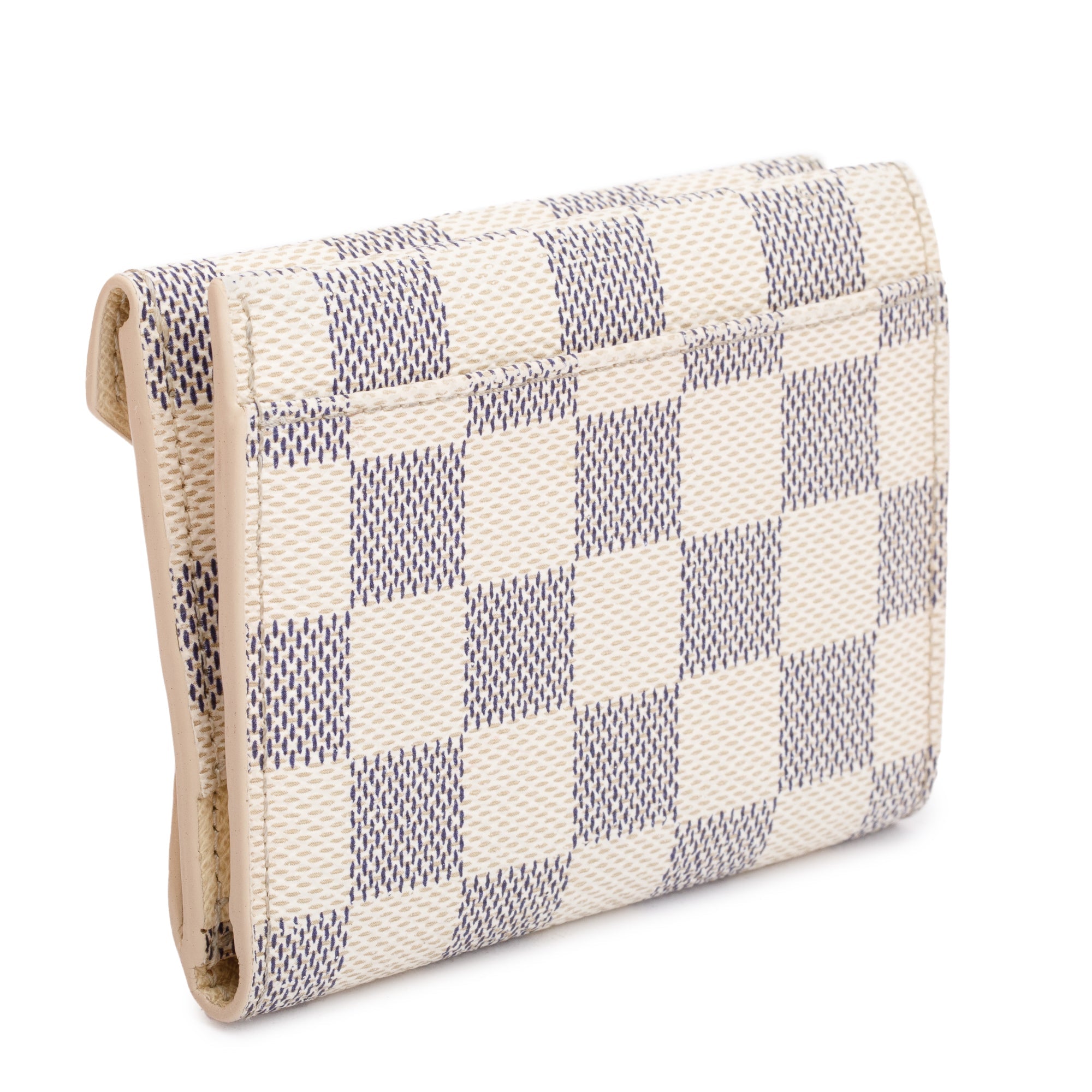 Louis Vuitton Damier Azur Compact Origami Wallet w/ Box & Receipt