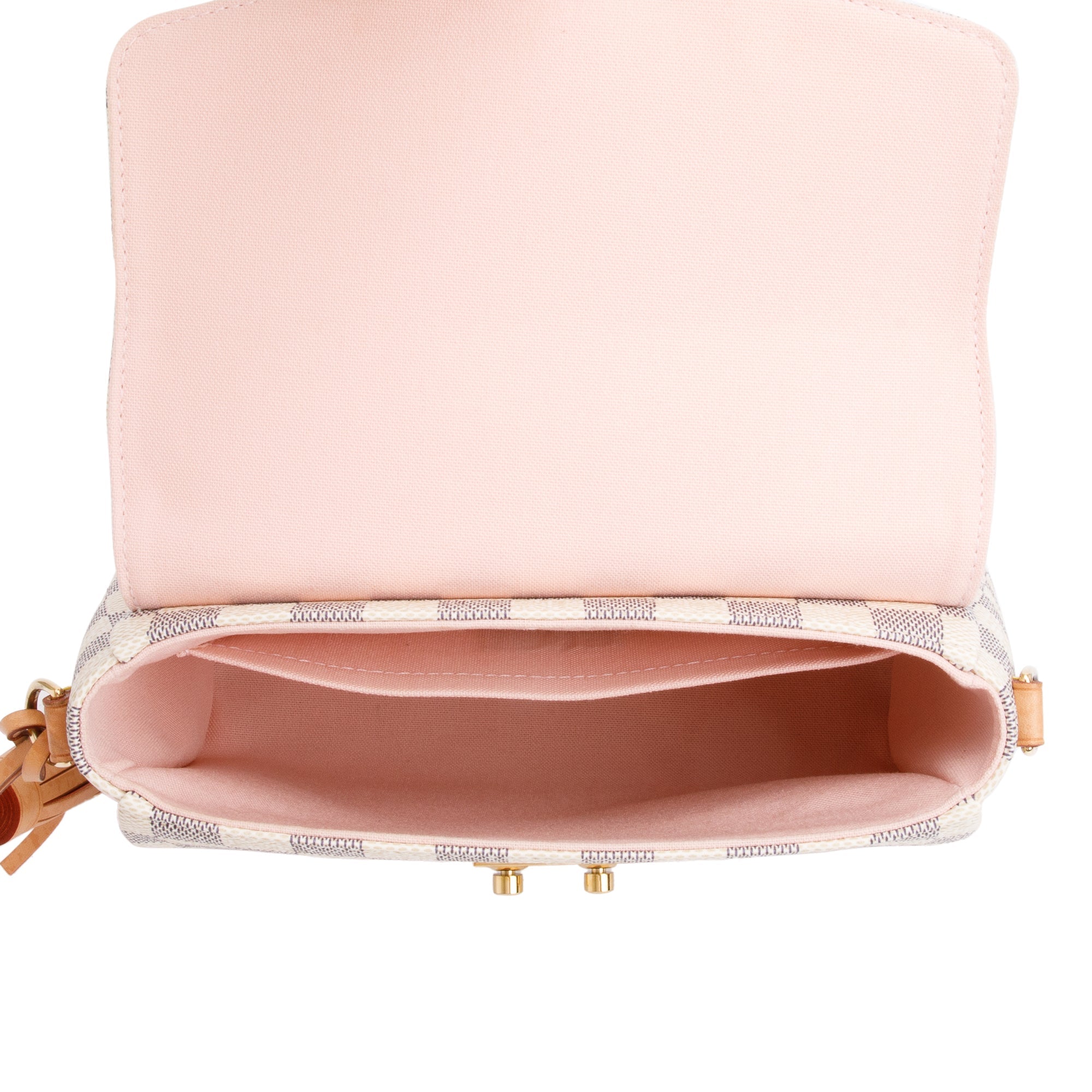 Louis Vuitton Damier Azur Croisette Bag w/ Box & Receipt