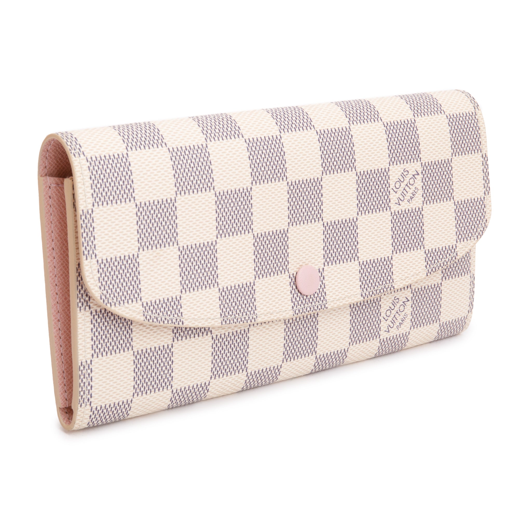 Louis Vuitton Damier Azur Emilie Wallet w/ Box
