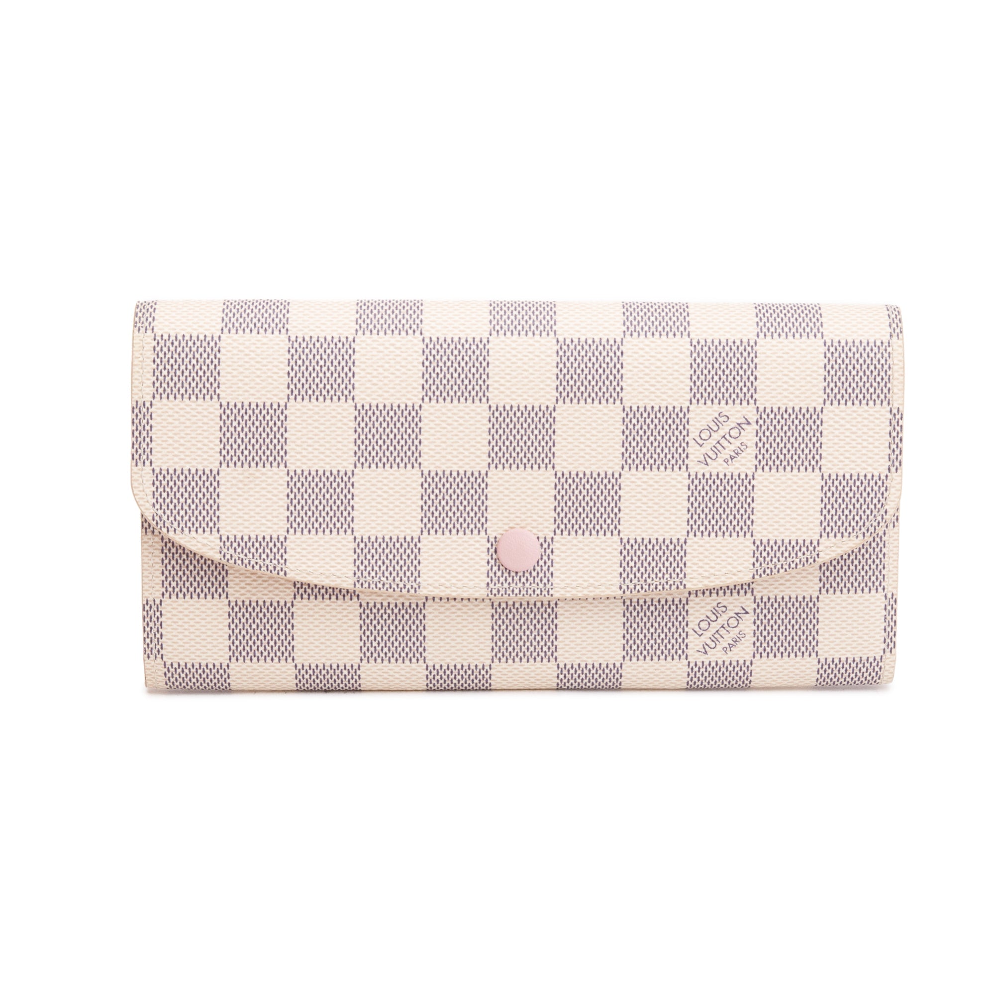 Louis Vuitton Damier Azur Emilie Wallet w/ Box