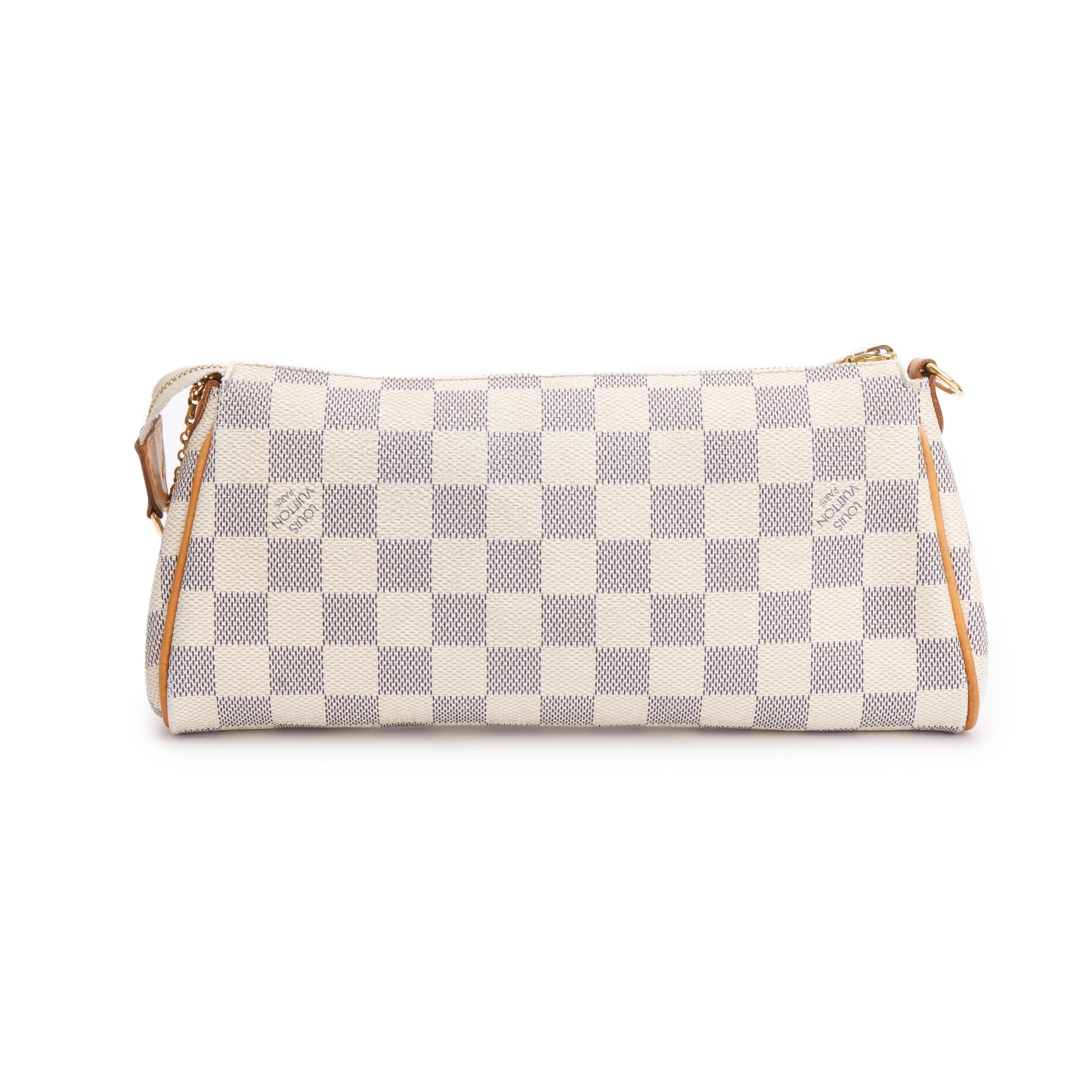 Louis Vuitton Damier Azur Eva Clutch w/ Box & Strap