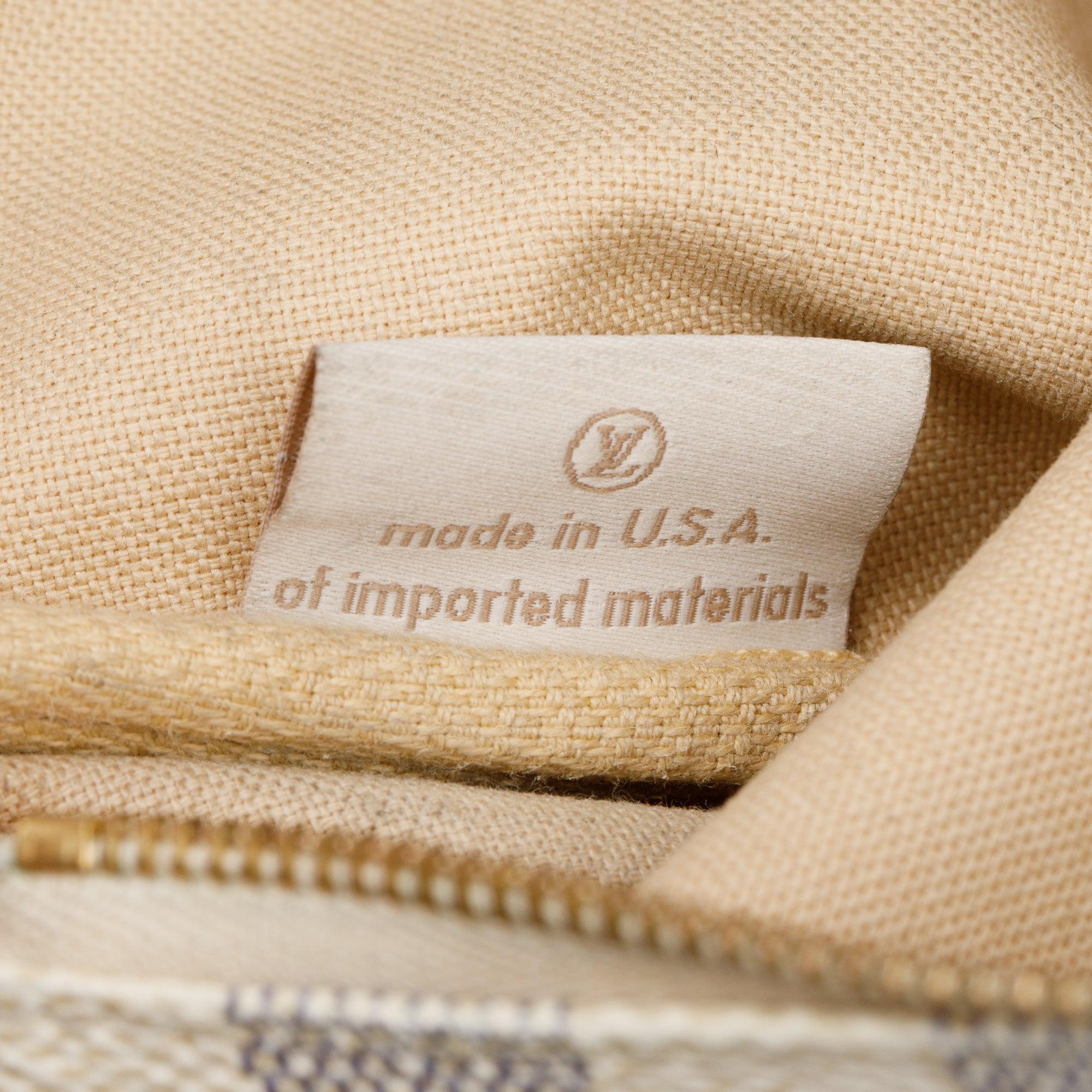 Louis Vuitton Damier Azur Eva Clutch w/ Box & Strap