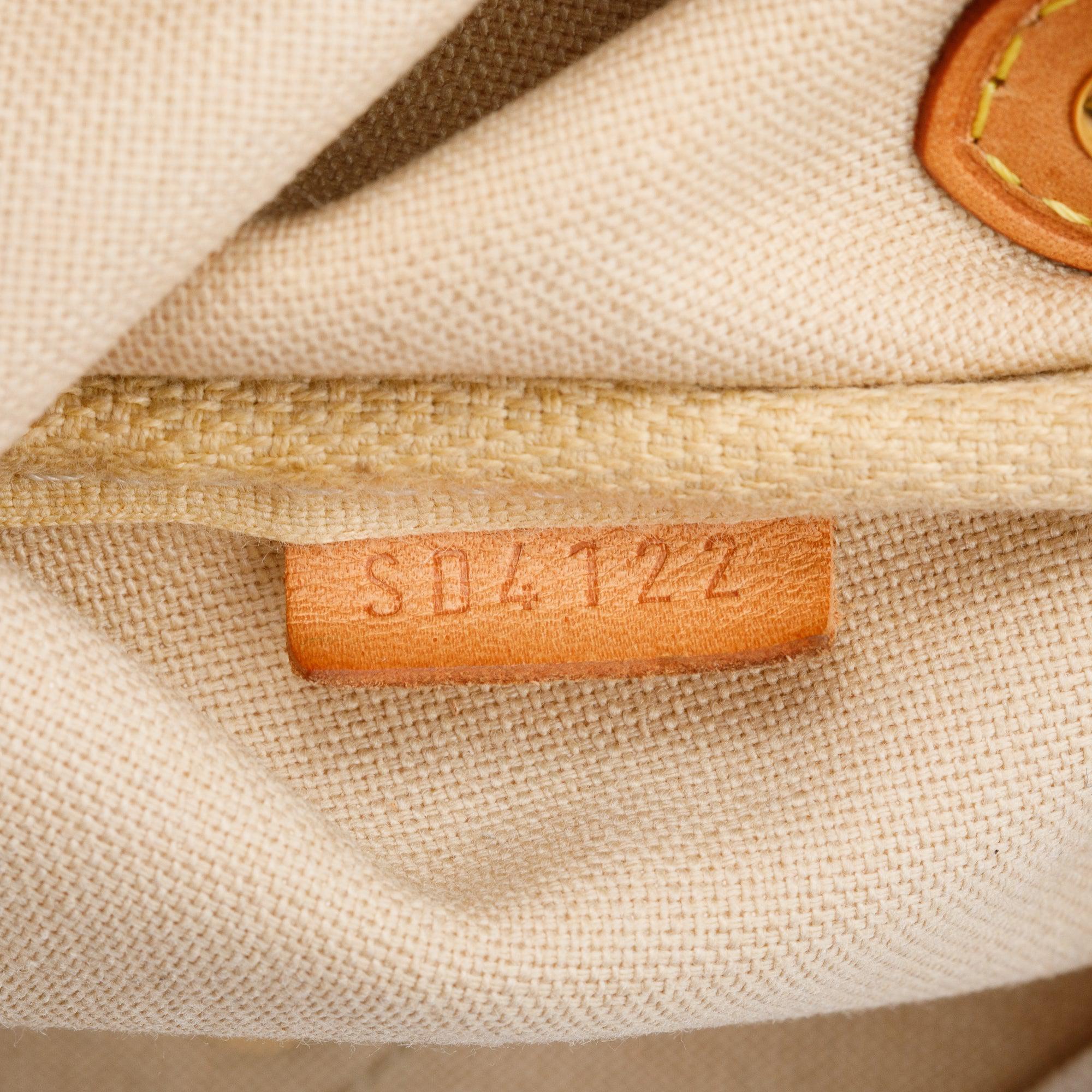 Louis Vuitton Damier Azur Eva Clutch w/ Strap