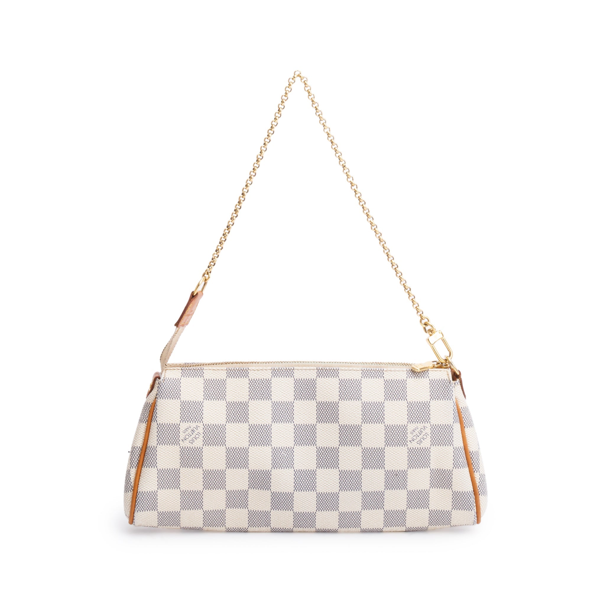 Louis Vuitton Damier Azur Eva Clutch w/ Strap