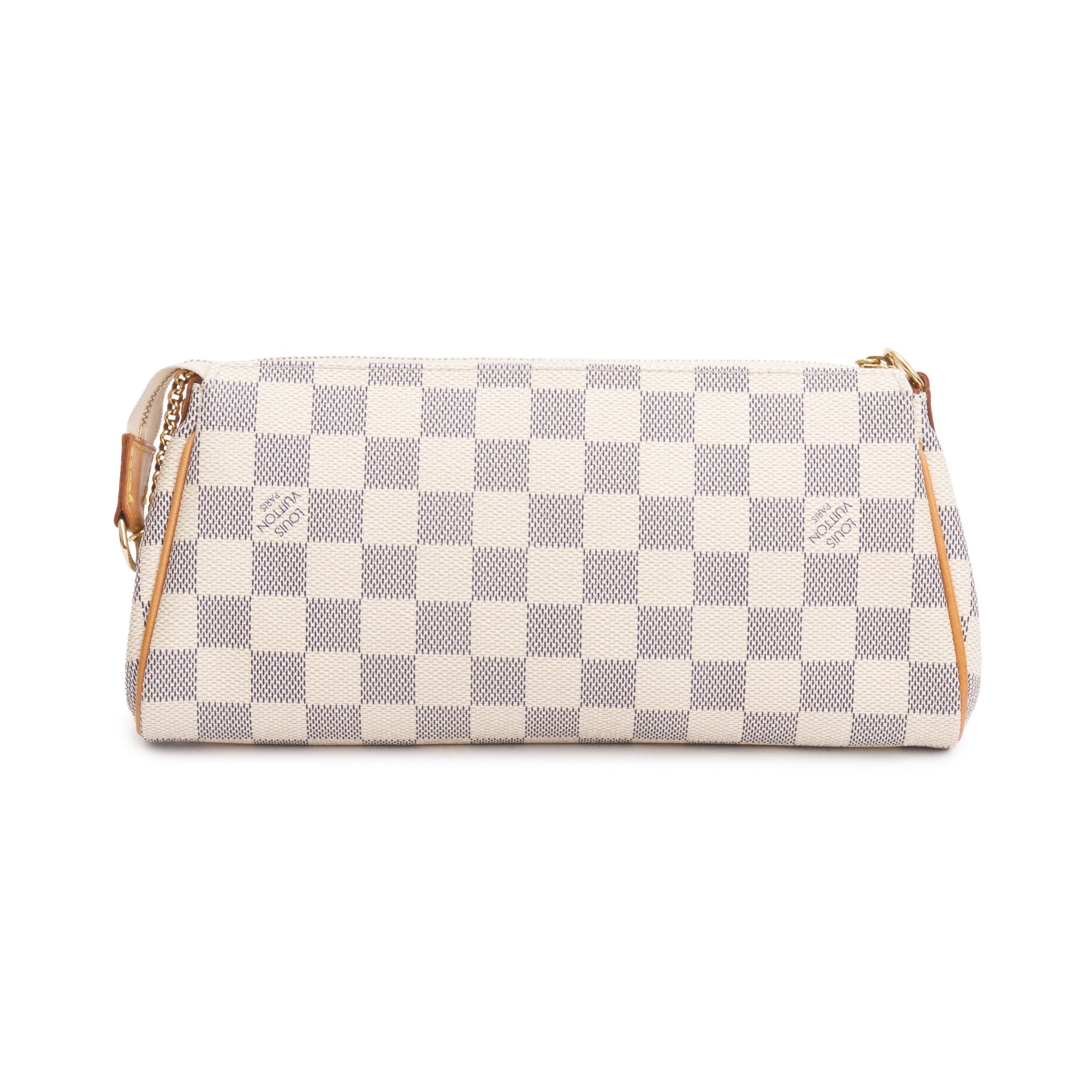Louis Vuitton Damier Azur Eva Clutch w/ Strap