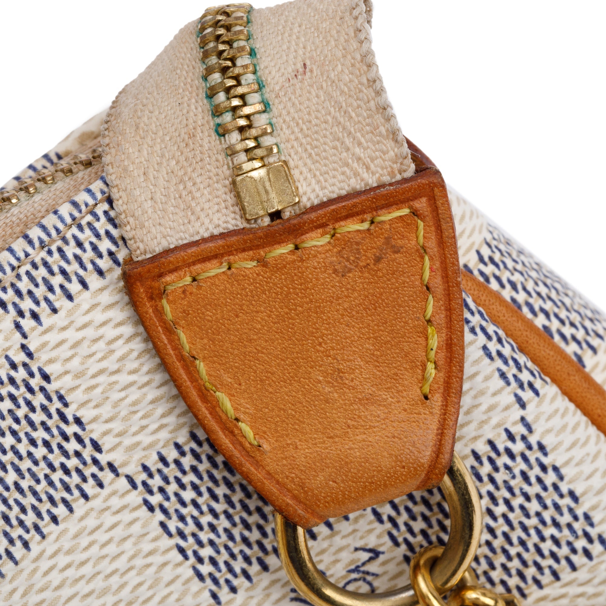 Louis Vuitton Damier Azur Eva Clutch w/ Strap