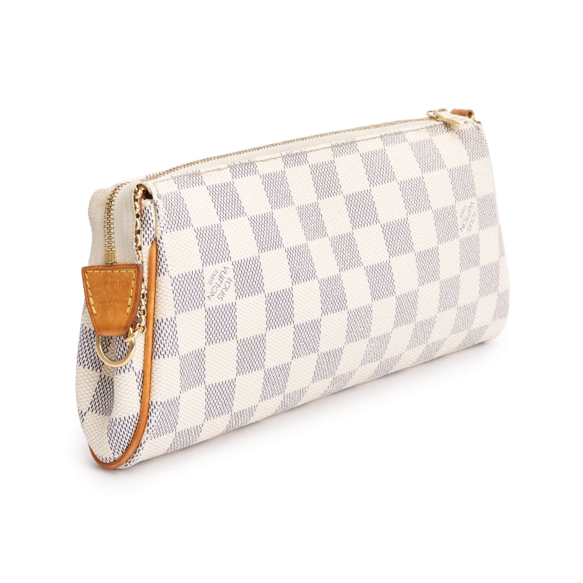 Louis Vuitton Damier Azur Eva Clutch w/ Strap