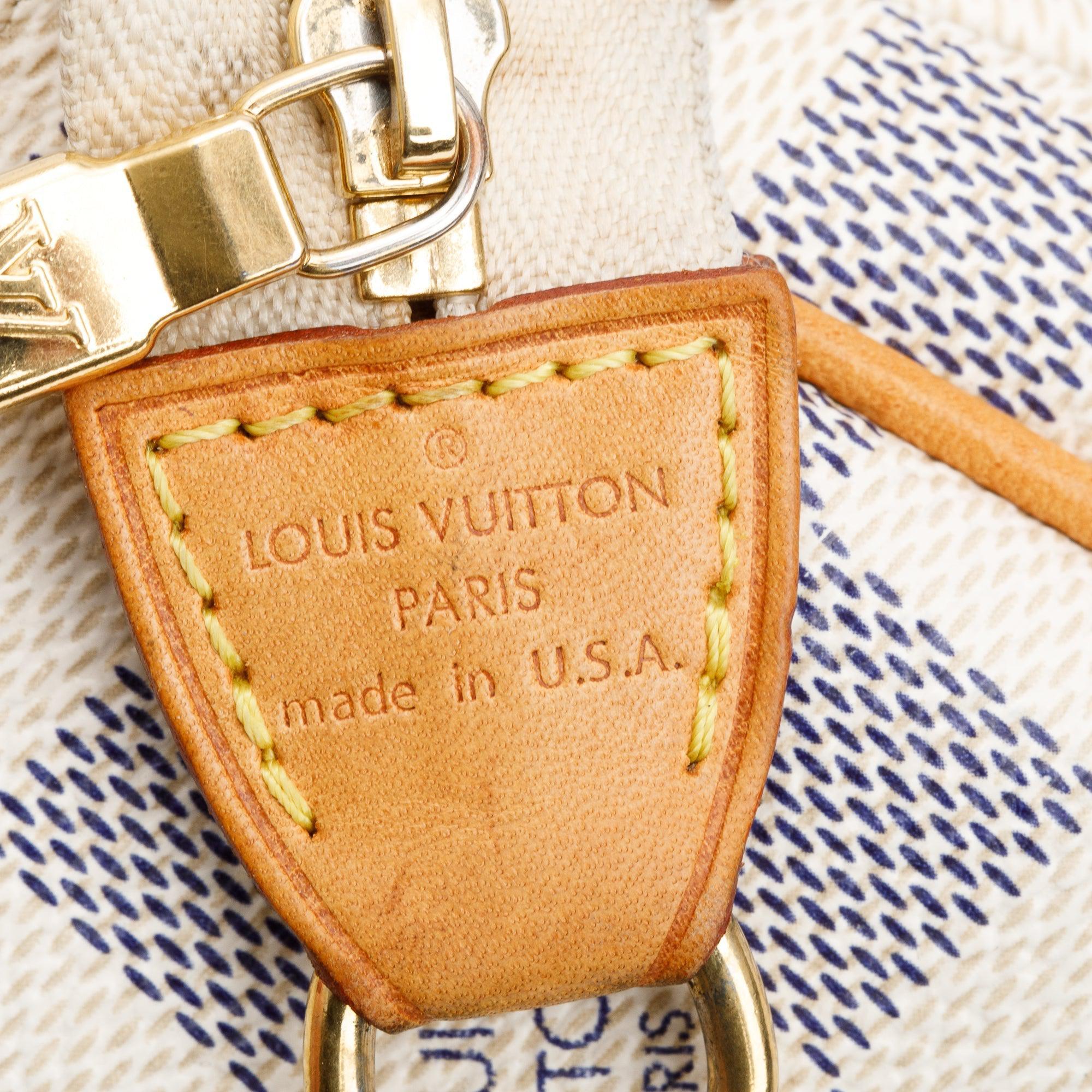Louis Vuitton Damier Azur Eva Clutch w/ Strap