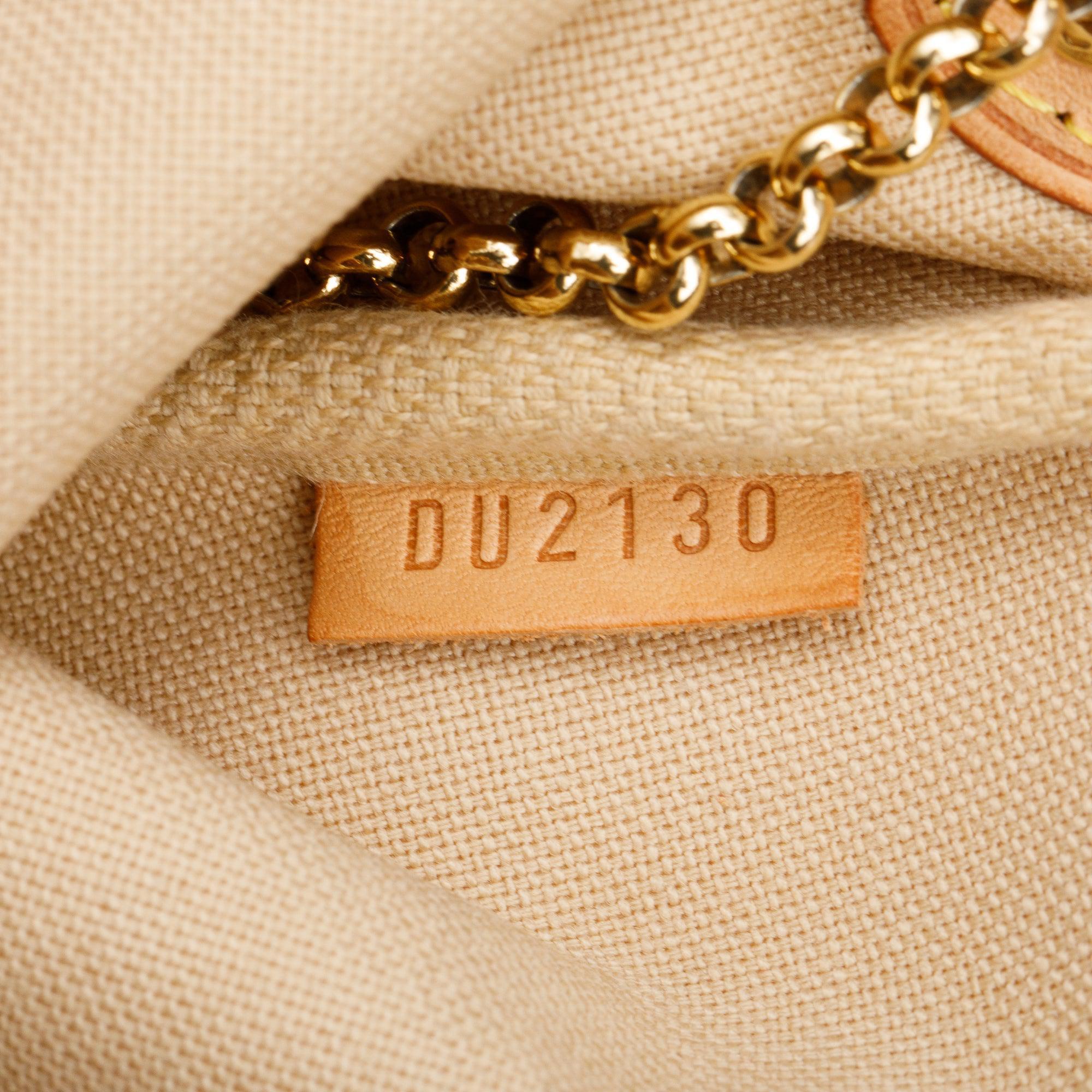 Louis Vuitton Damier Azur Eva Clutch w/ Strap