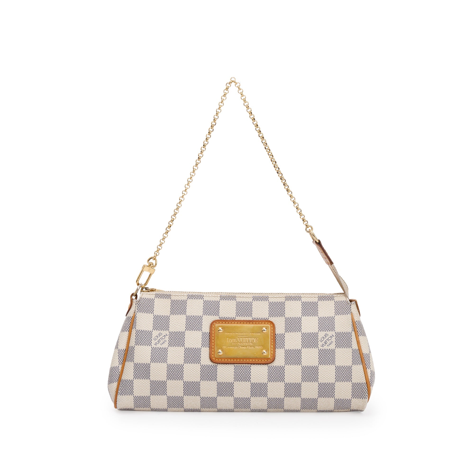 Louis Vuitton Damier Azur Eva Clutch w/ Straps