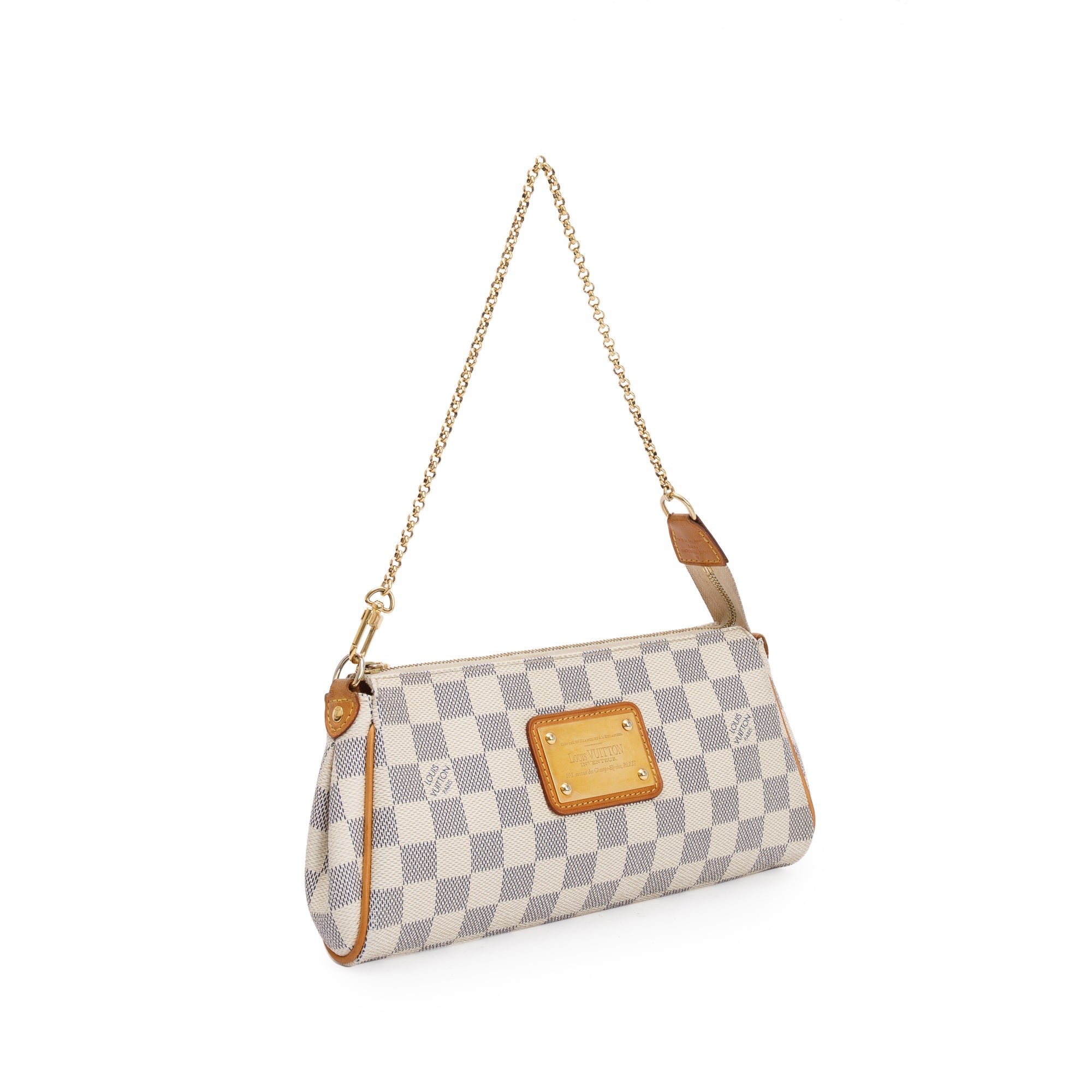 Louis Vuitton Damier Azur Eva Clutch w/ Straps