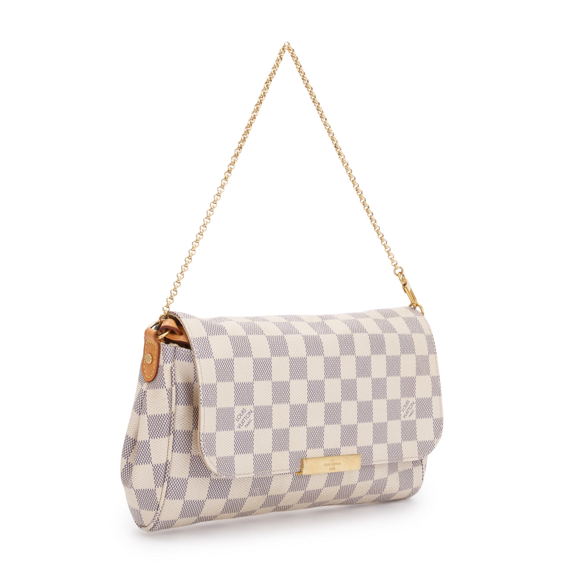 Louis Vuitton Damier Azur Favorite MM w/ Straps