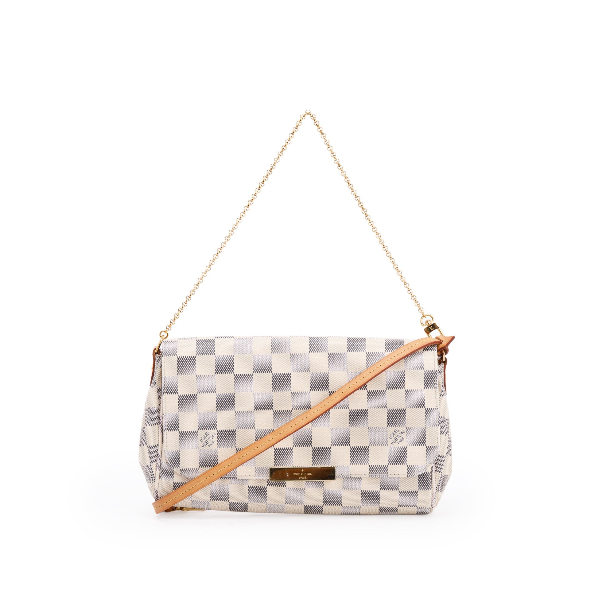 Louis Vuitton Damier Azur Favorite MM w/ Straps