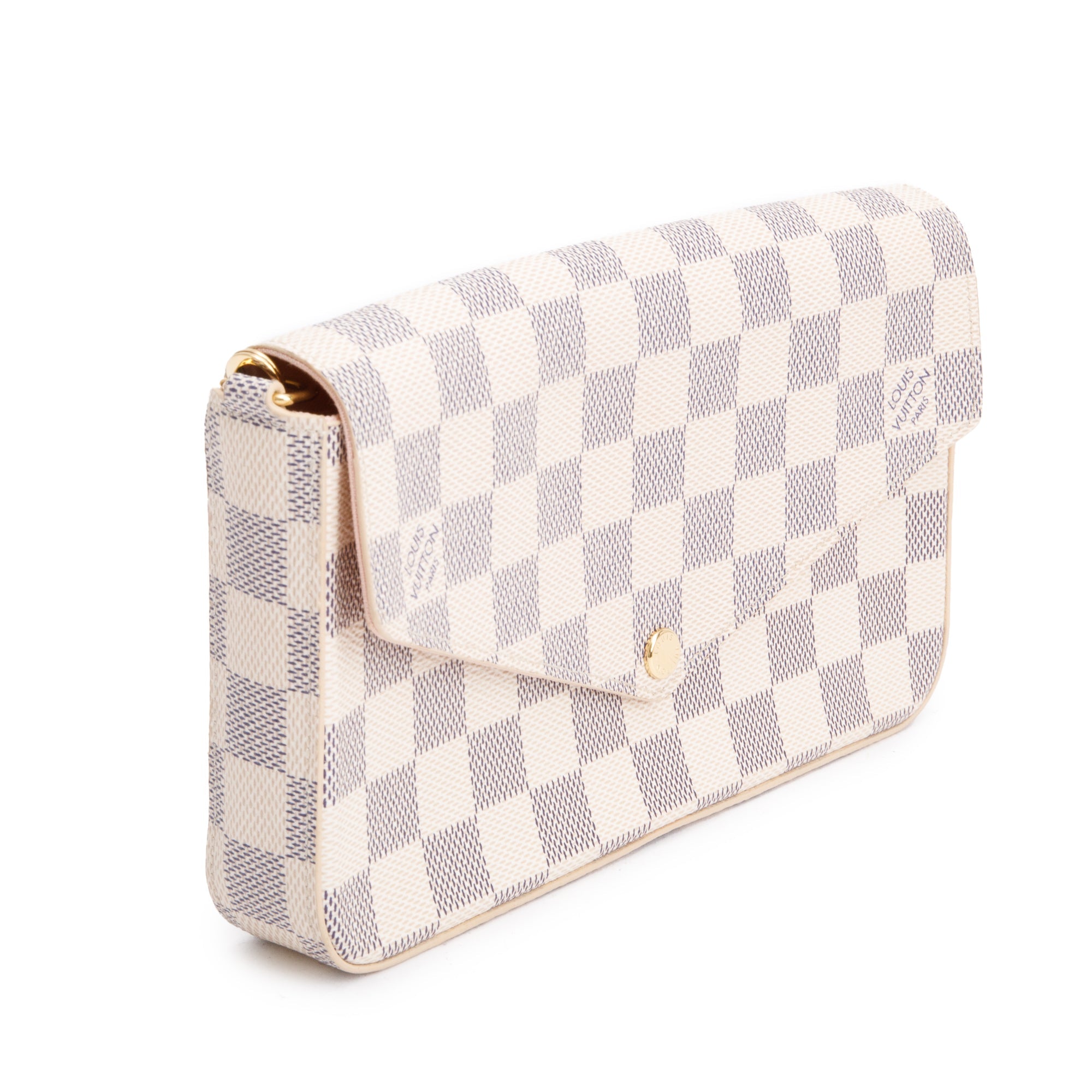 Louis Vuitton Damier Azur Felicie Pochette w/ Inserts