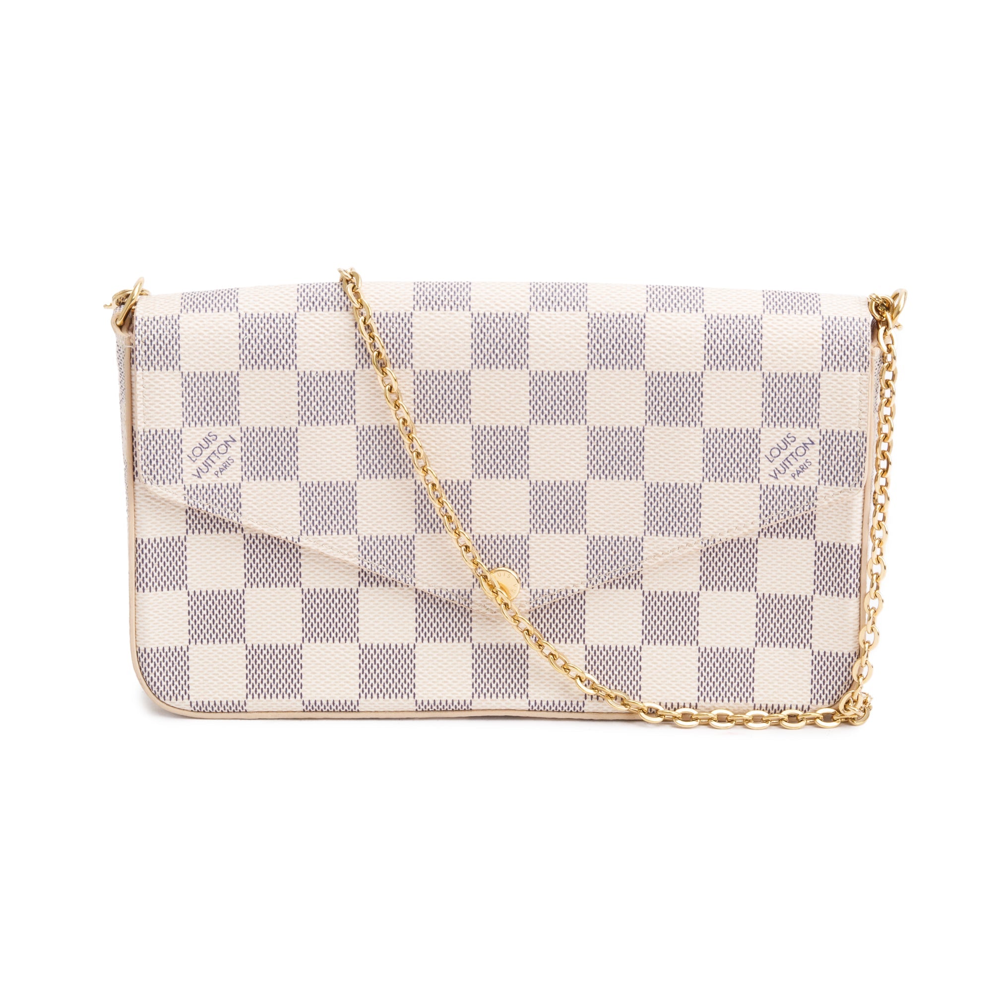 Louis Vuitton Damier Azur Felicie Pochette w/ Inserts