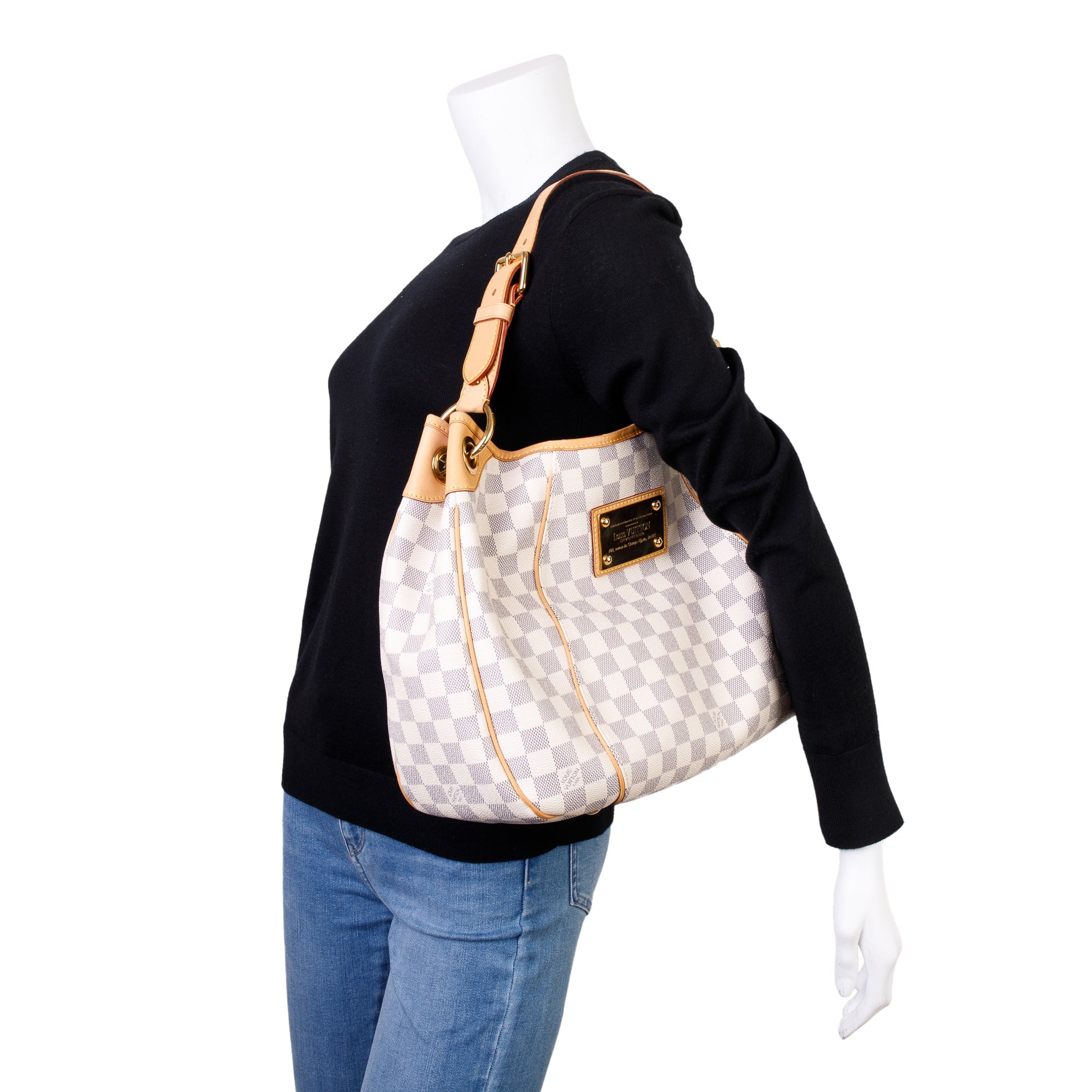 Louis Vuitton Damier Azur Galliera PM w/ Box