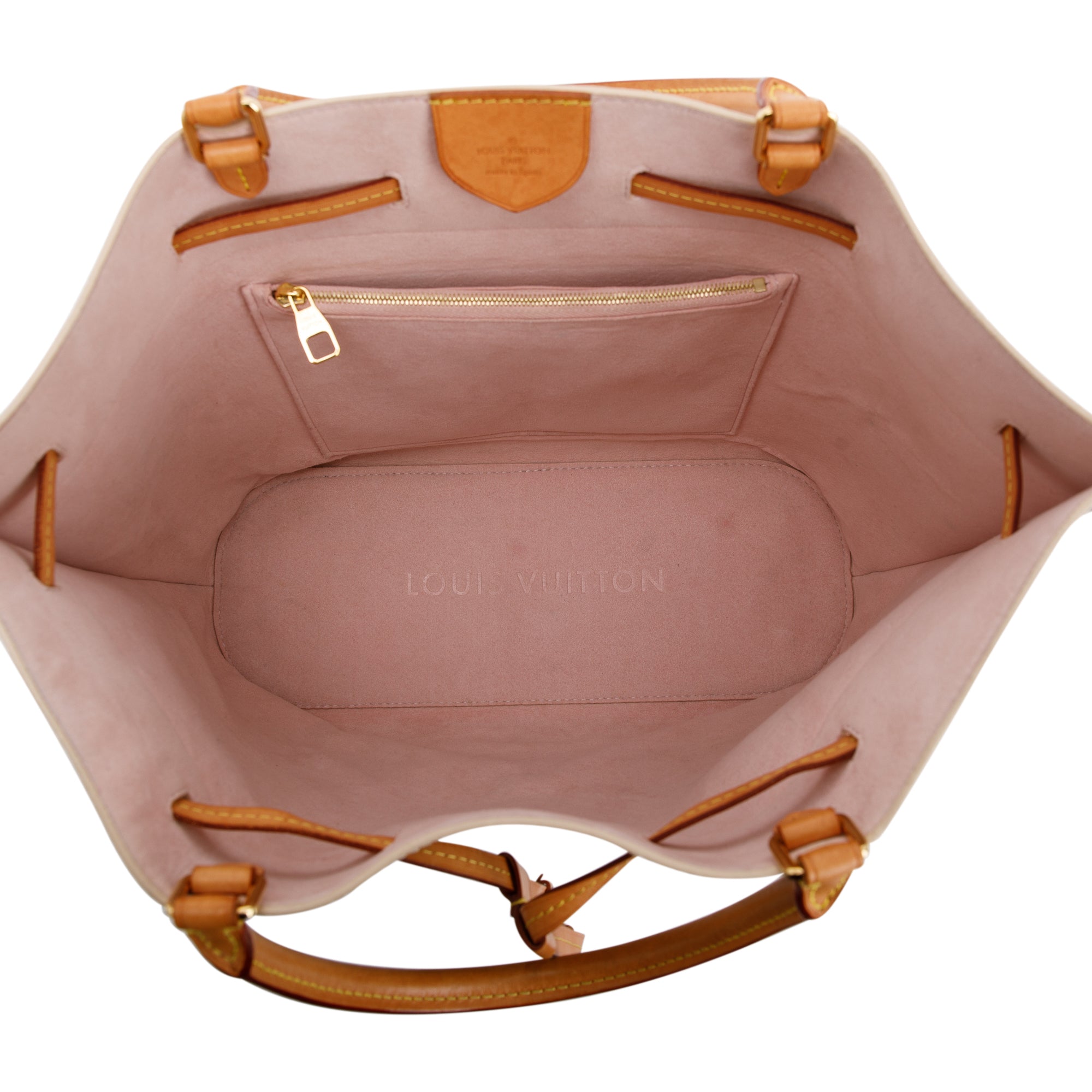 Louis Vuitton Magnolia Monogram Mahina Girolata Bag - Yoogi's Closet