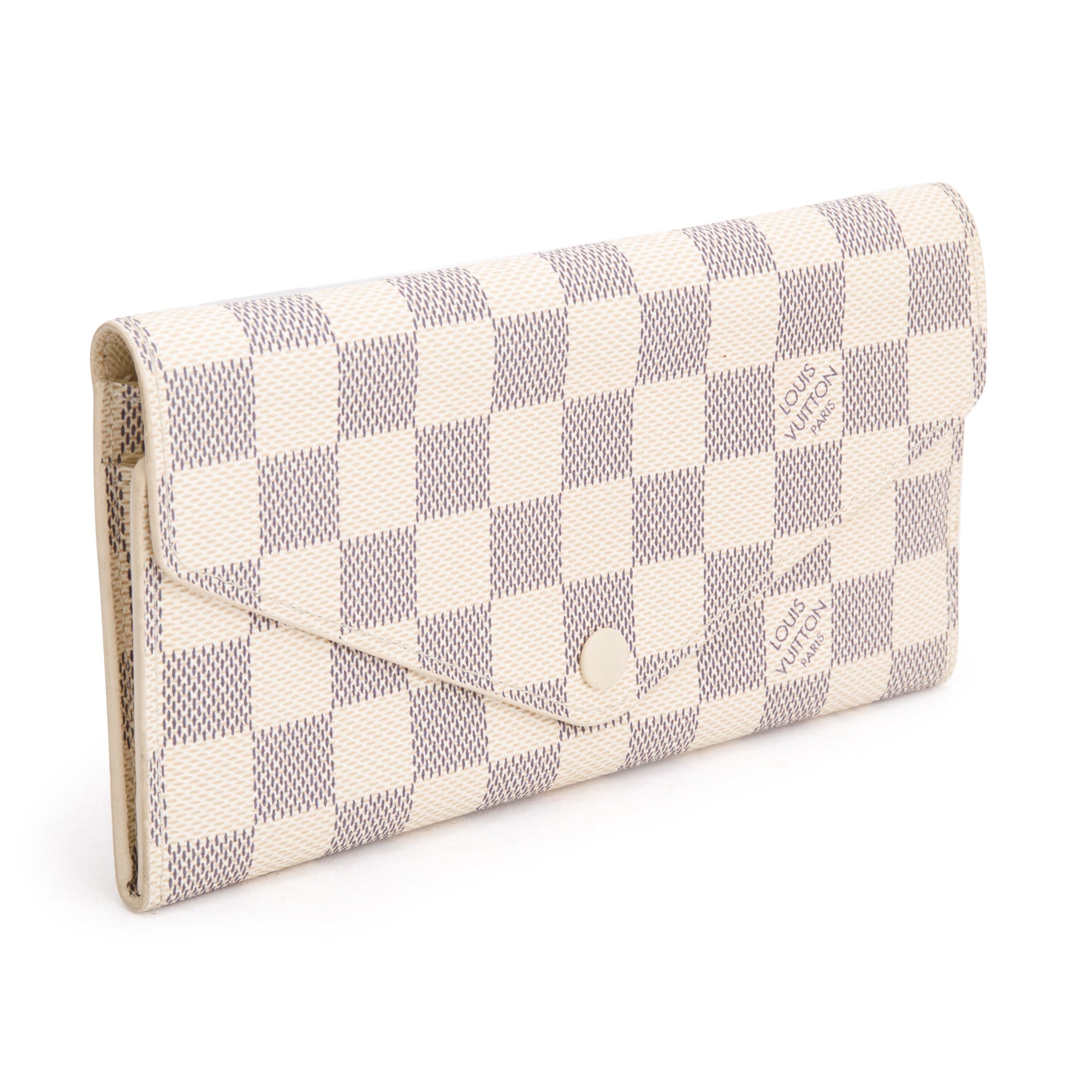 Louis Vuitton Damier Azur Josephine Wallet w/ Insert