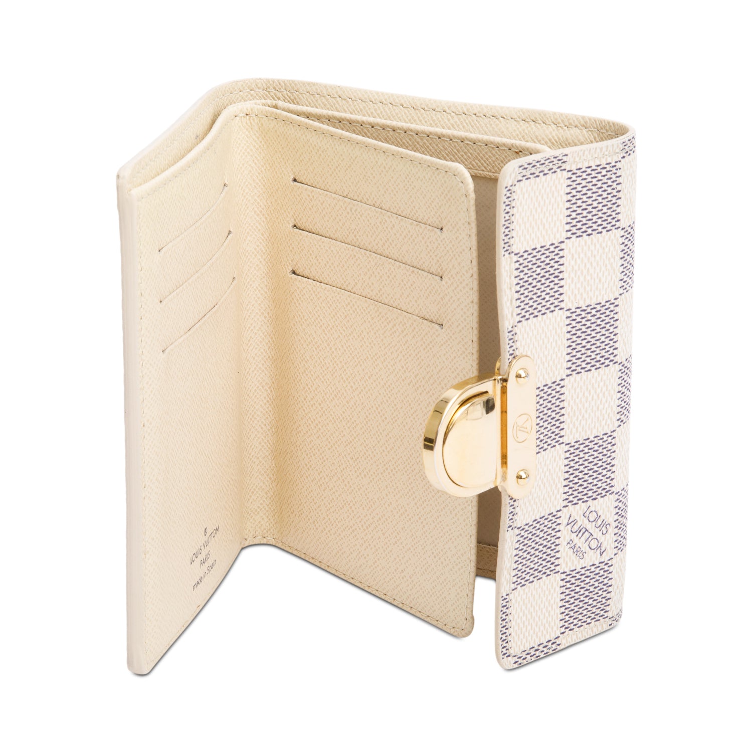 Louis Vuitton Damier Azur Koala Wallet w/ Box