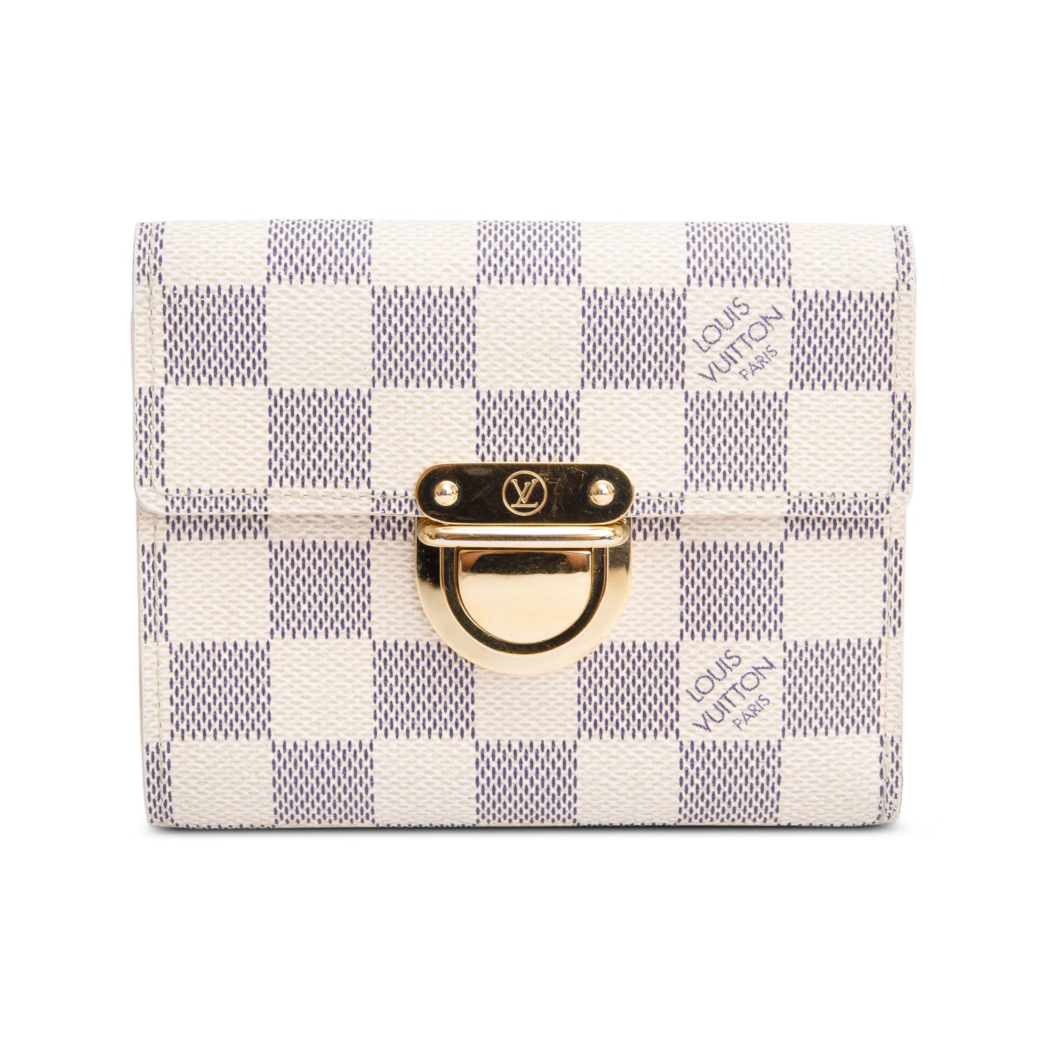 Louis Vuitton Damier Azur Koala Wallet w/ Box