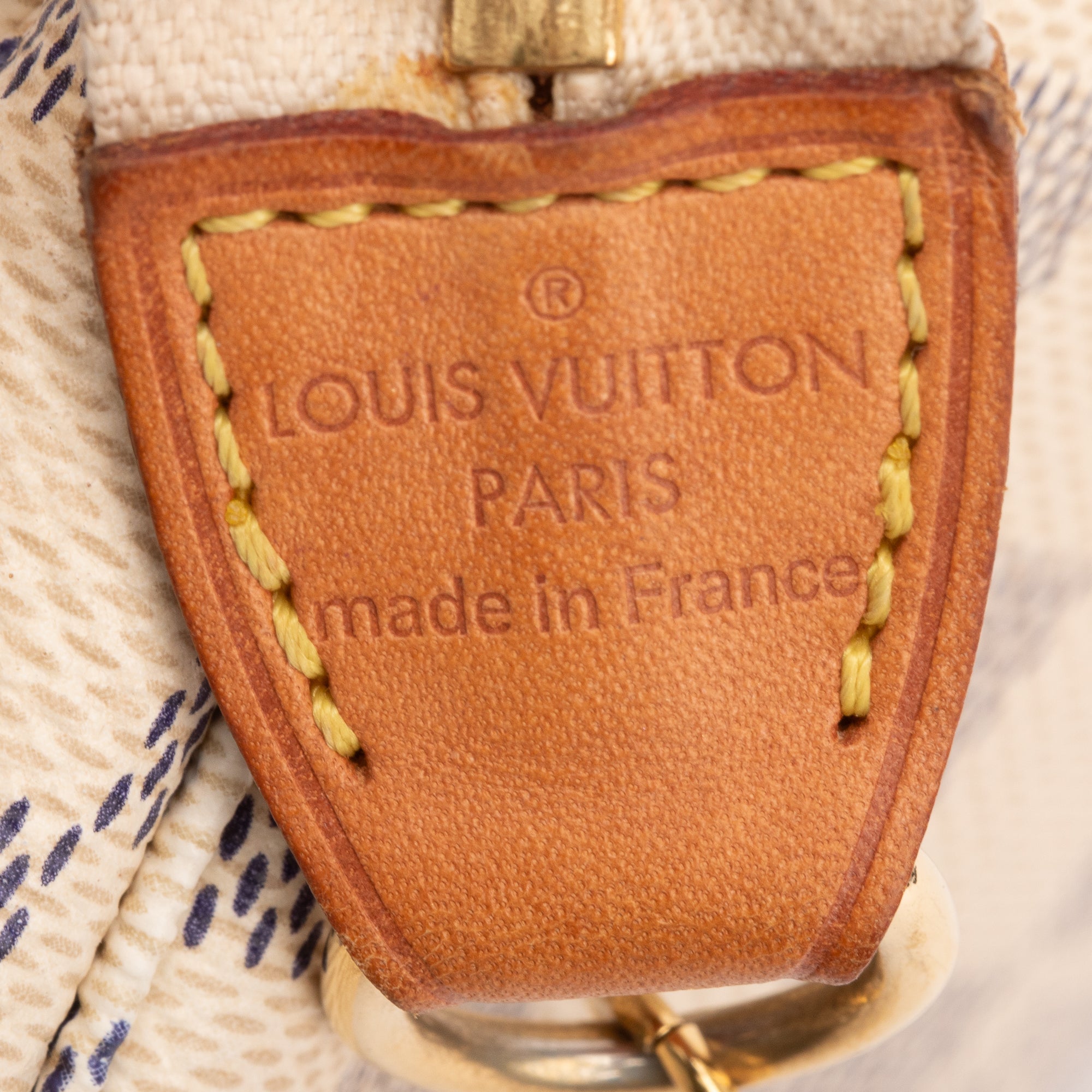 Louis Vuitton Damier Azur Mini Pochette Accessories w/ Box & Receipt