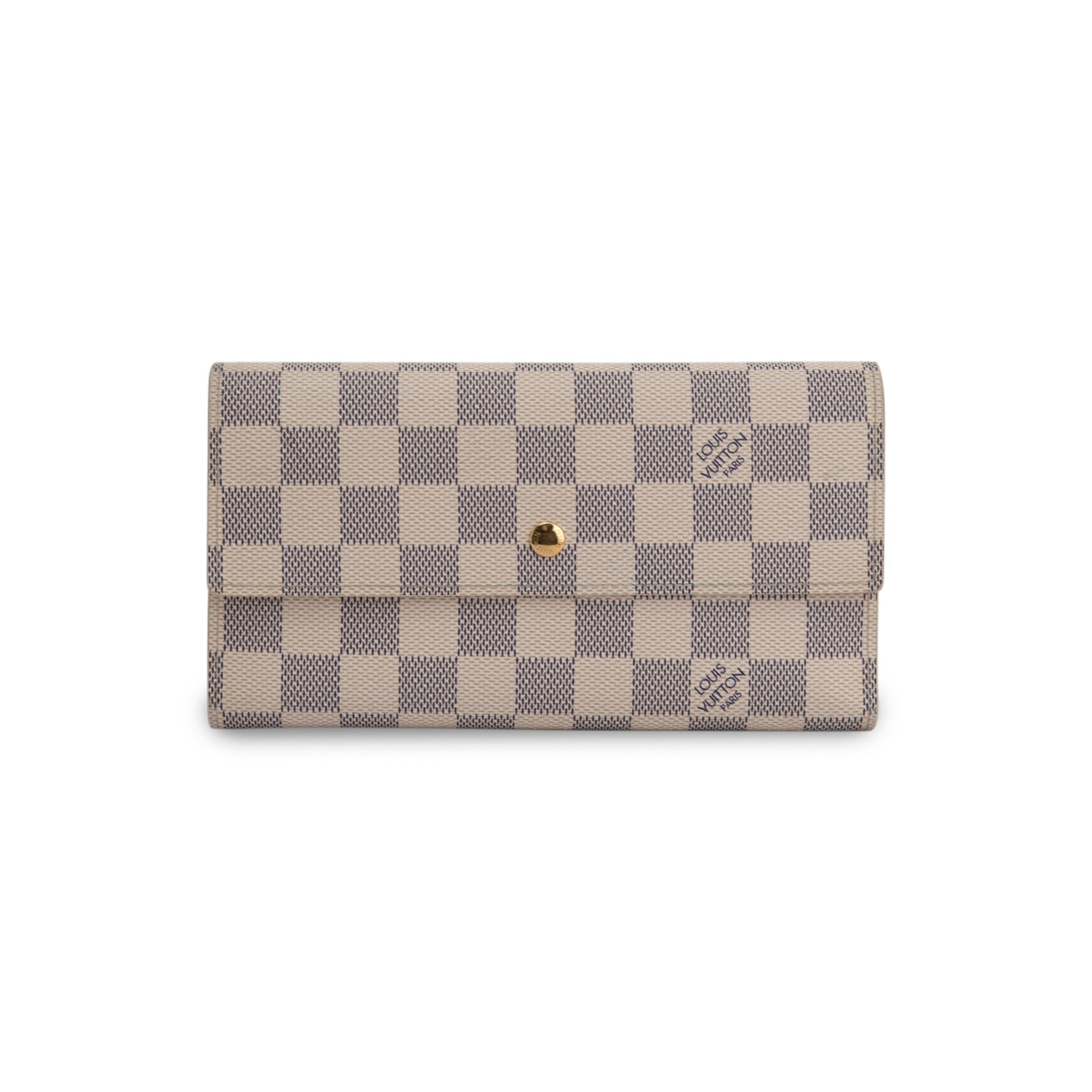Louis Vuitton Damier Azur Porte Tresor International Wallet