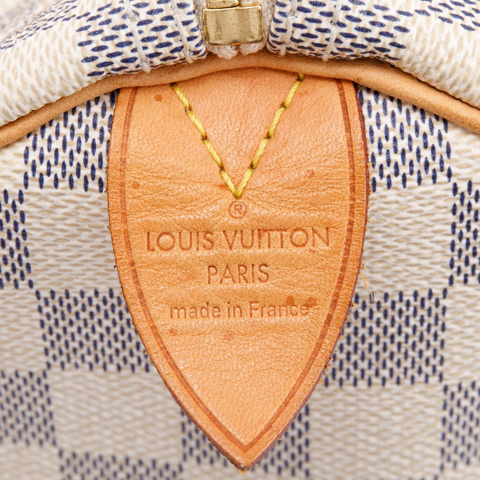 Louis Vuitton Damier Azur Speedy 30