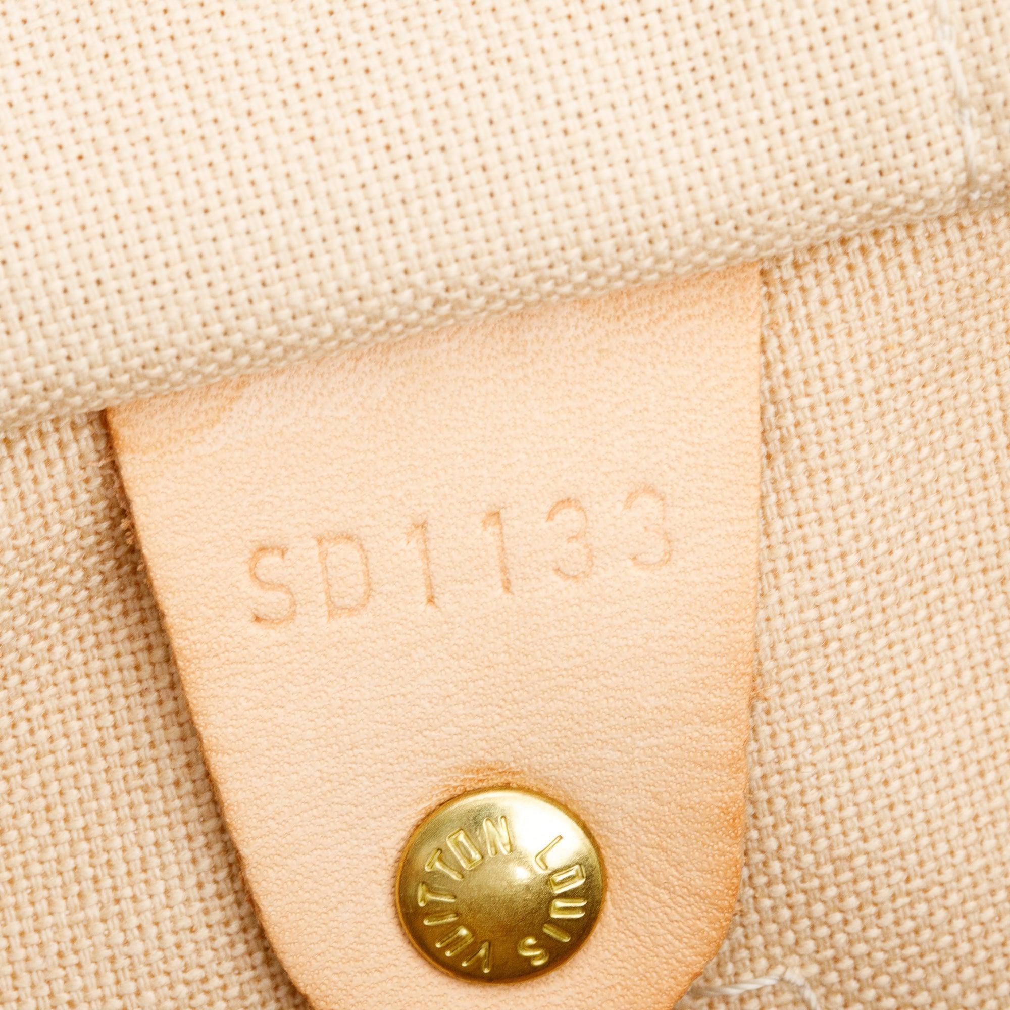 Louis Vuitton Damier Azur Speedy 35