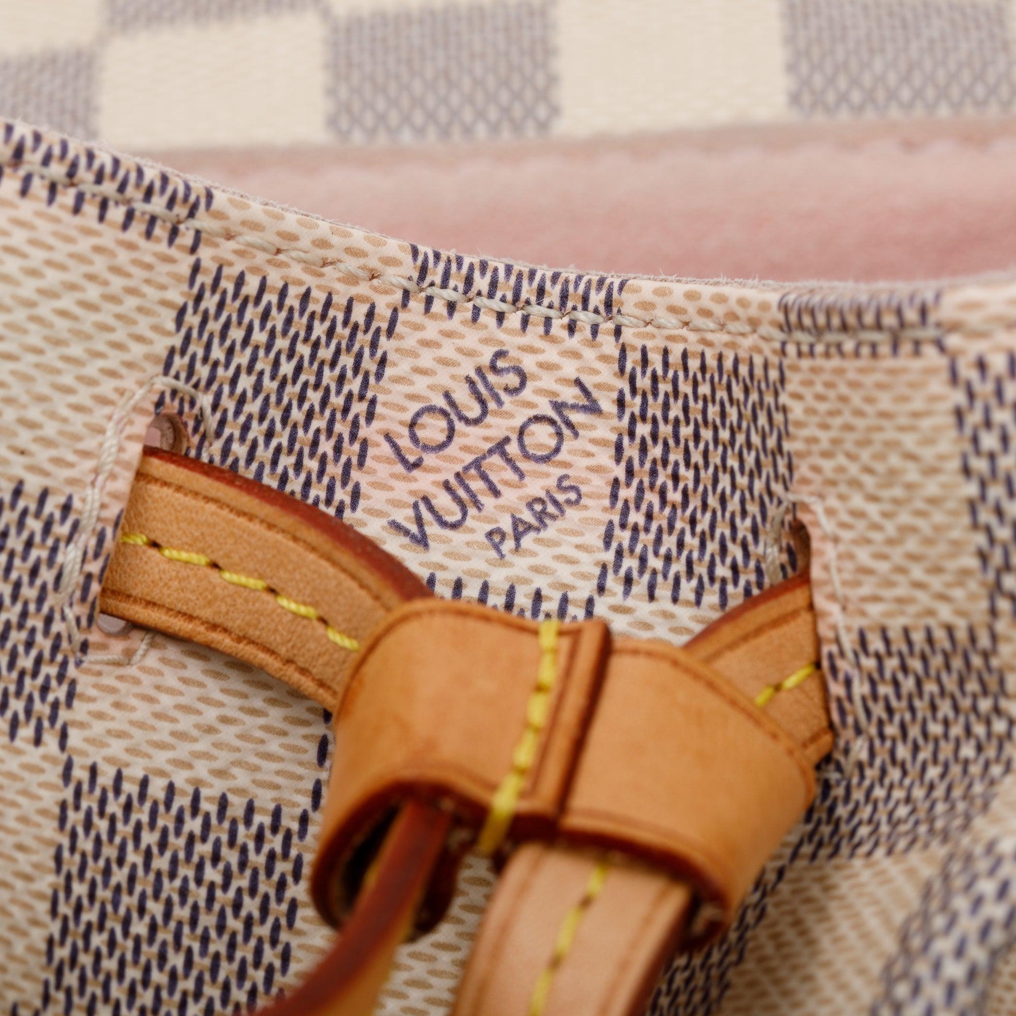 Louis Vuitton Damier Azur Sperone BB Backpack w/ Receipt