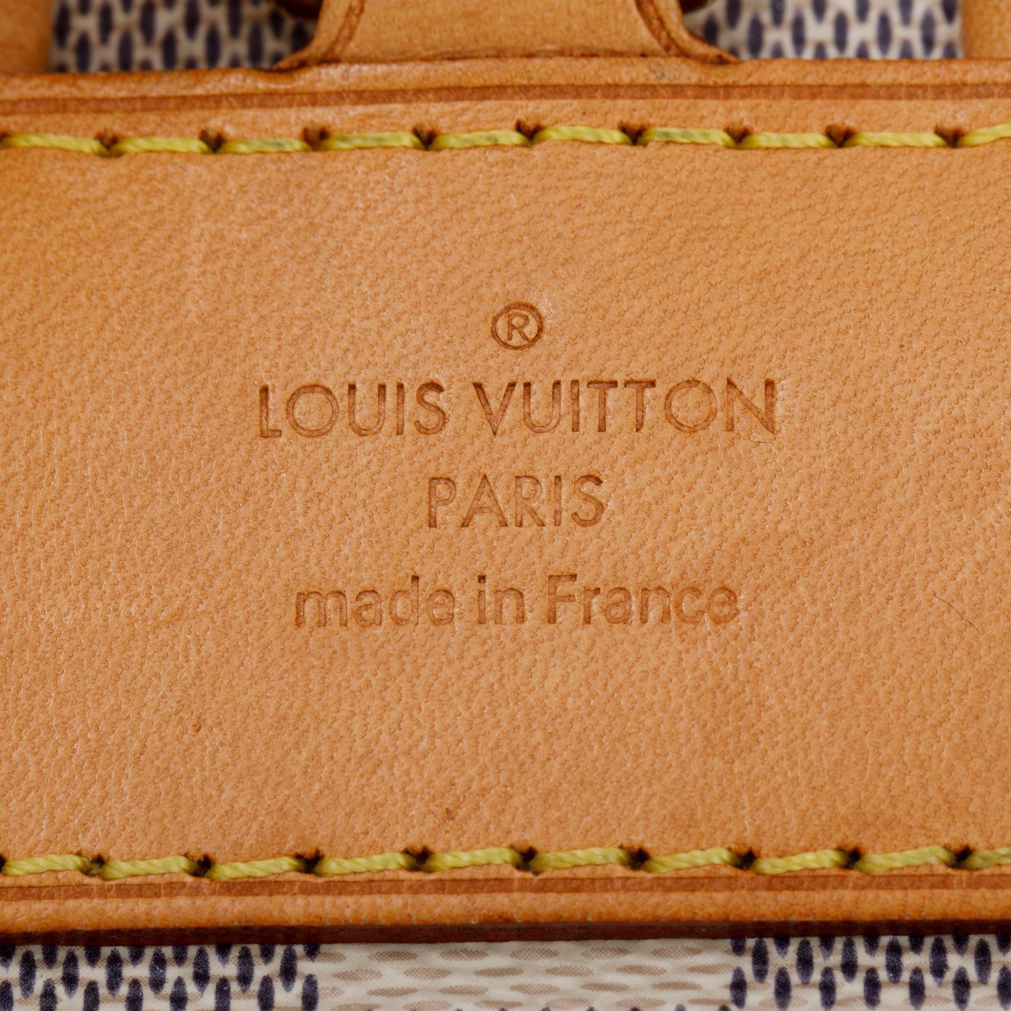 Louis Vuitton Damier Azur Sperone BB Backpack w/ Receipt