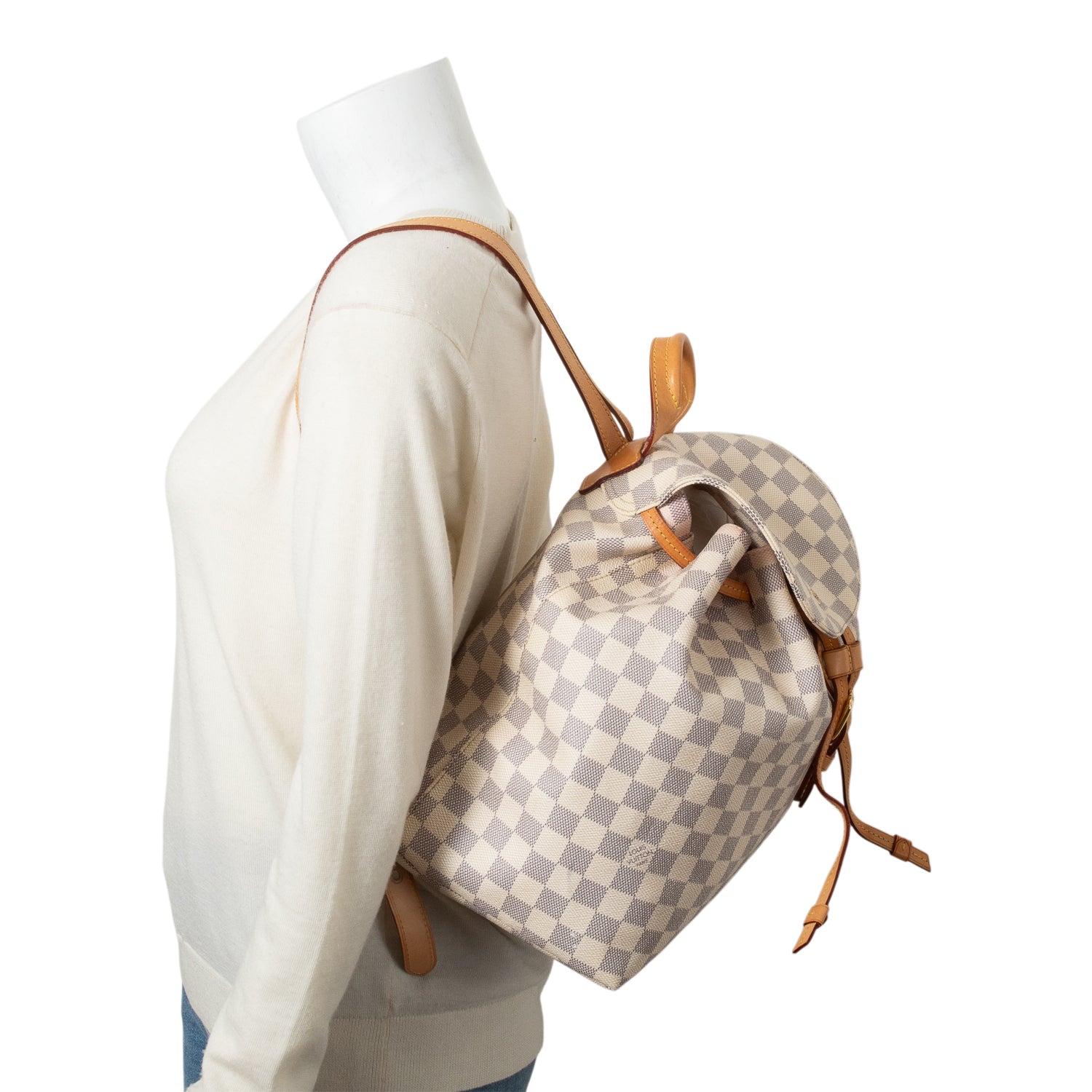 Louis Vuitton Damier Azur Sperone Backpack