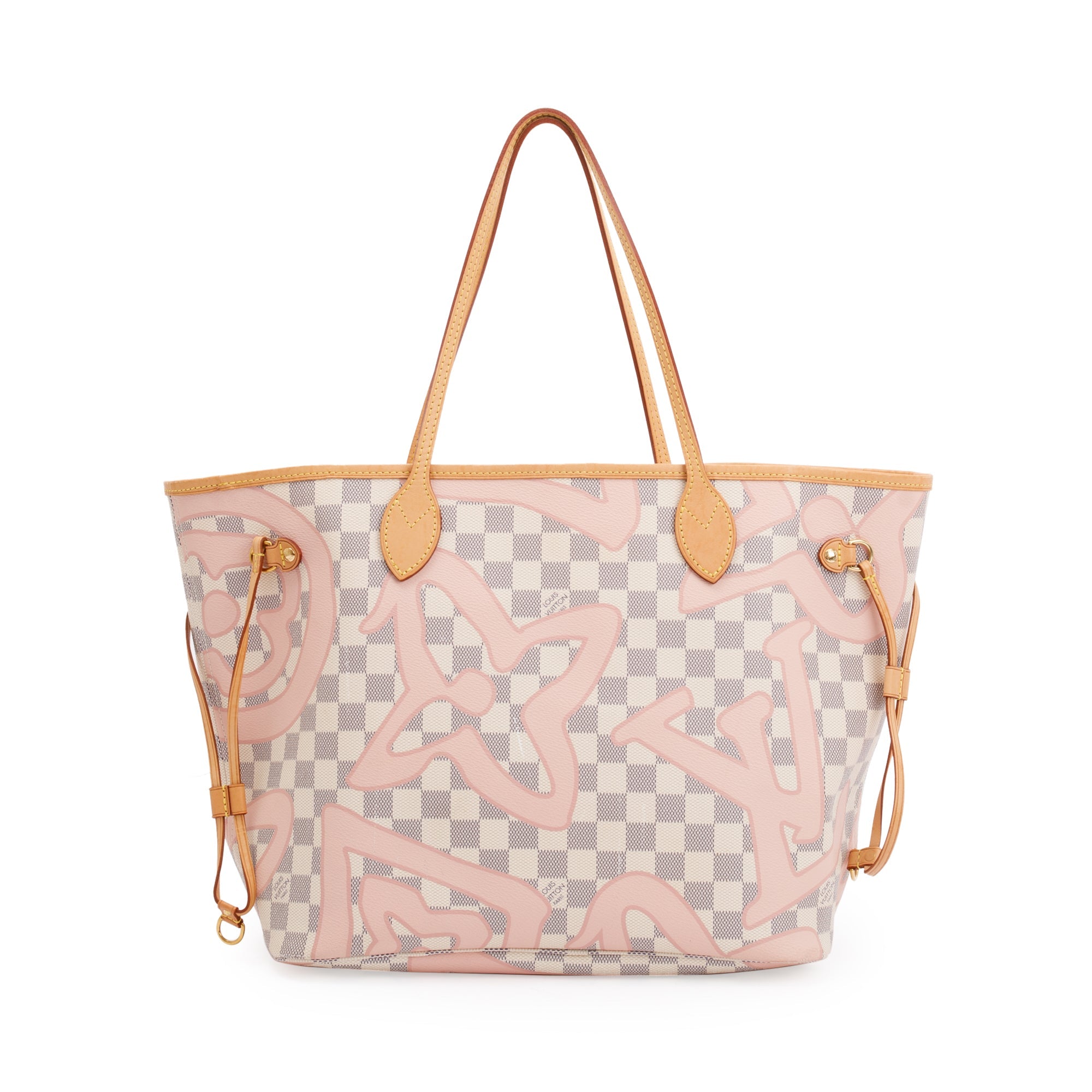 Louis Vuitton Damier Azur Tahitienne Neverfull MM w/ Box