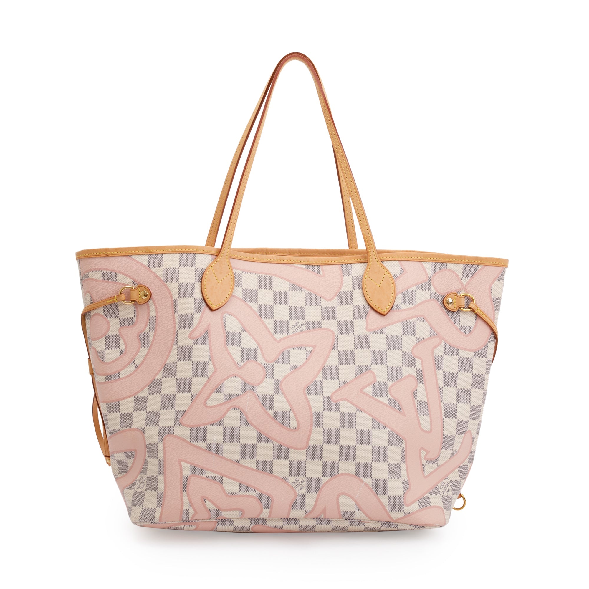 Louis Vuitton Damier Azur Tahitienne Neverfull MM w/ Box